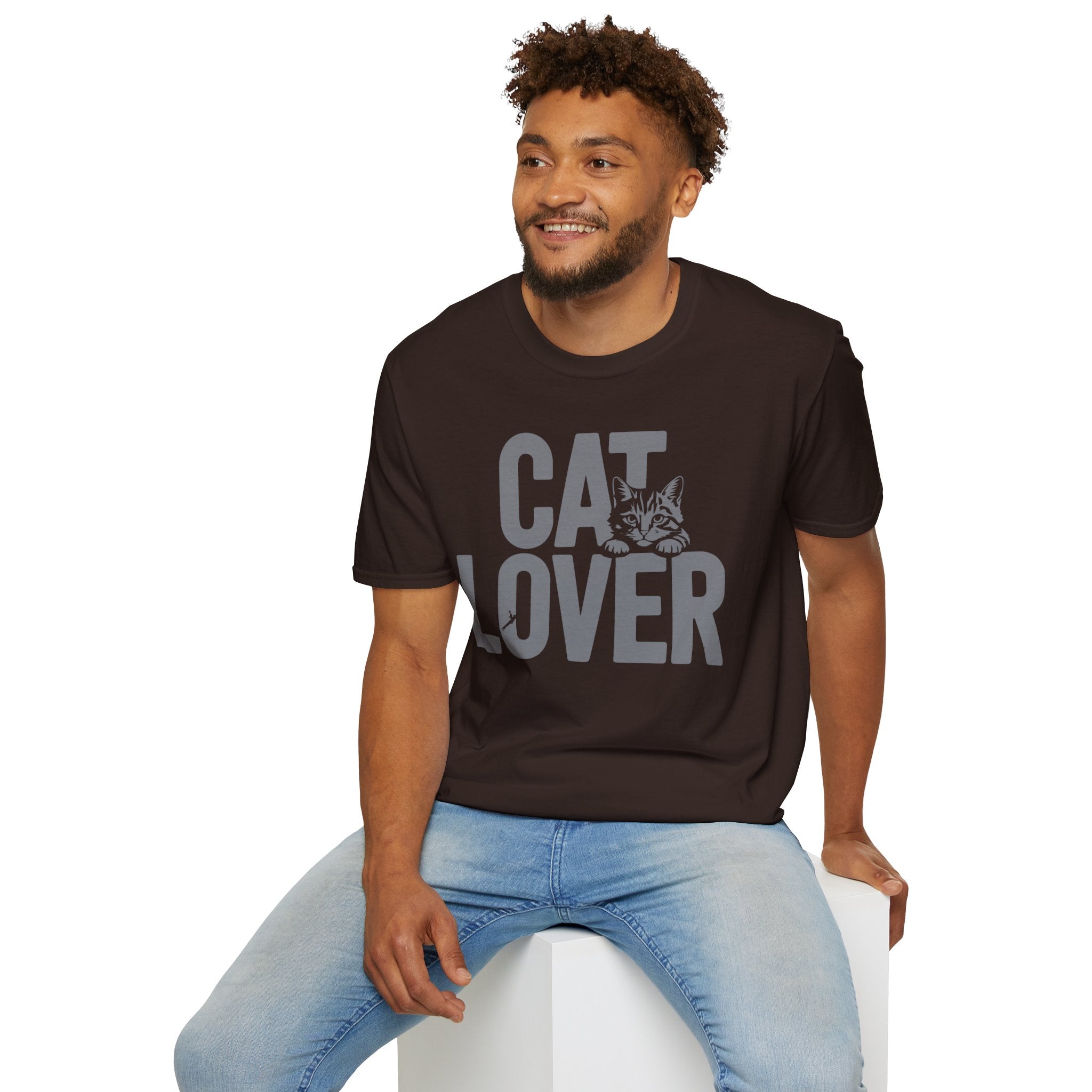 Cat Lover T-Shirt — Bold Graphic Tee for Cat Owners & Pet Lovers