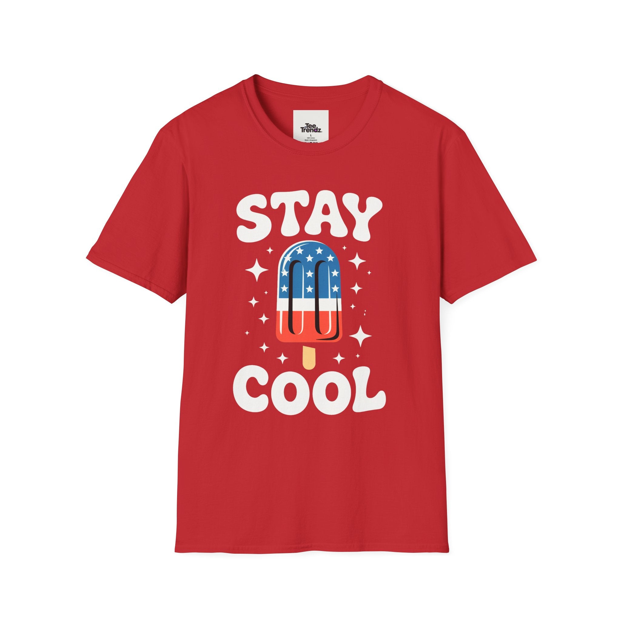 Stay Cool Popsicle T-Shirt — Retro Summer Graphic Tee