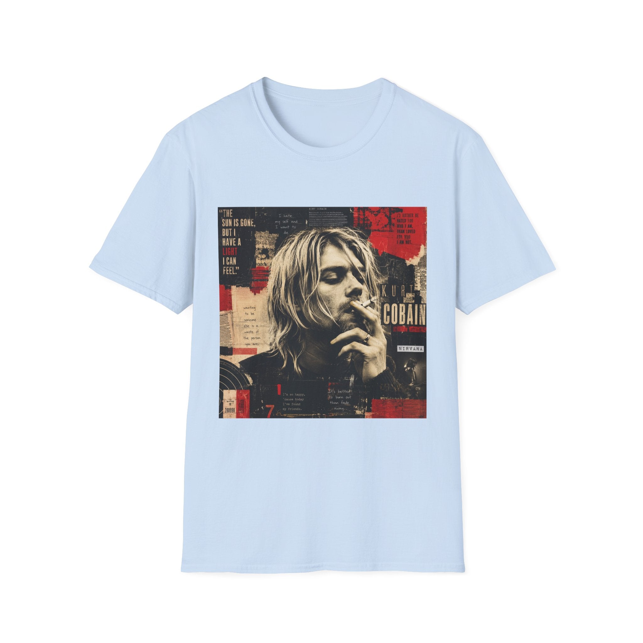 Vintage Grunge Band Portrait T-Shirt