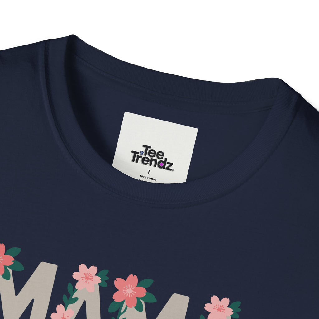 Mama Bear Floral T-Shirt — Mother's Day Mom Tee