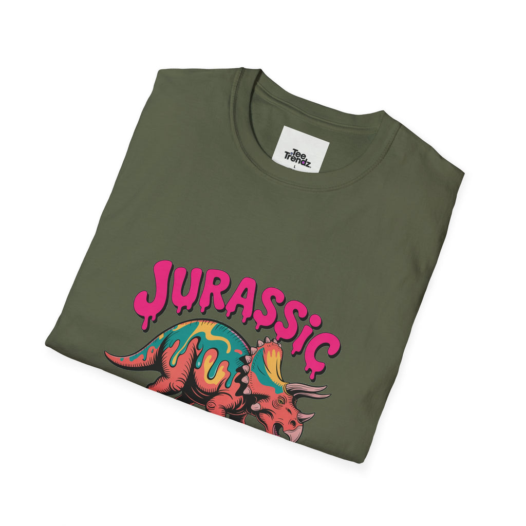 Jurassic Drip Triceratops T-Shirt