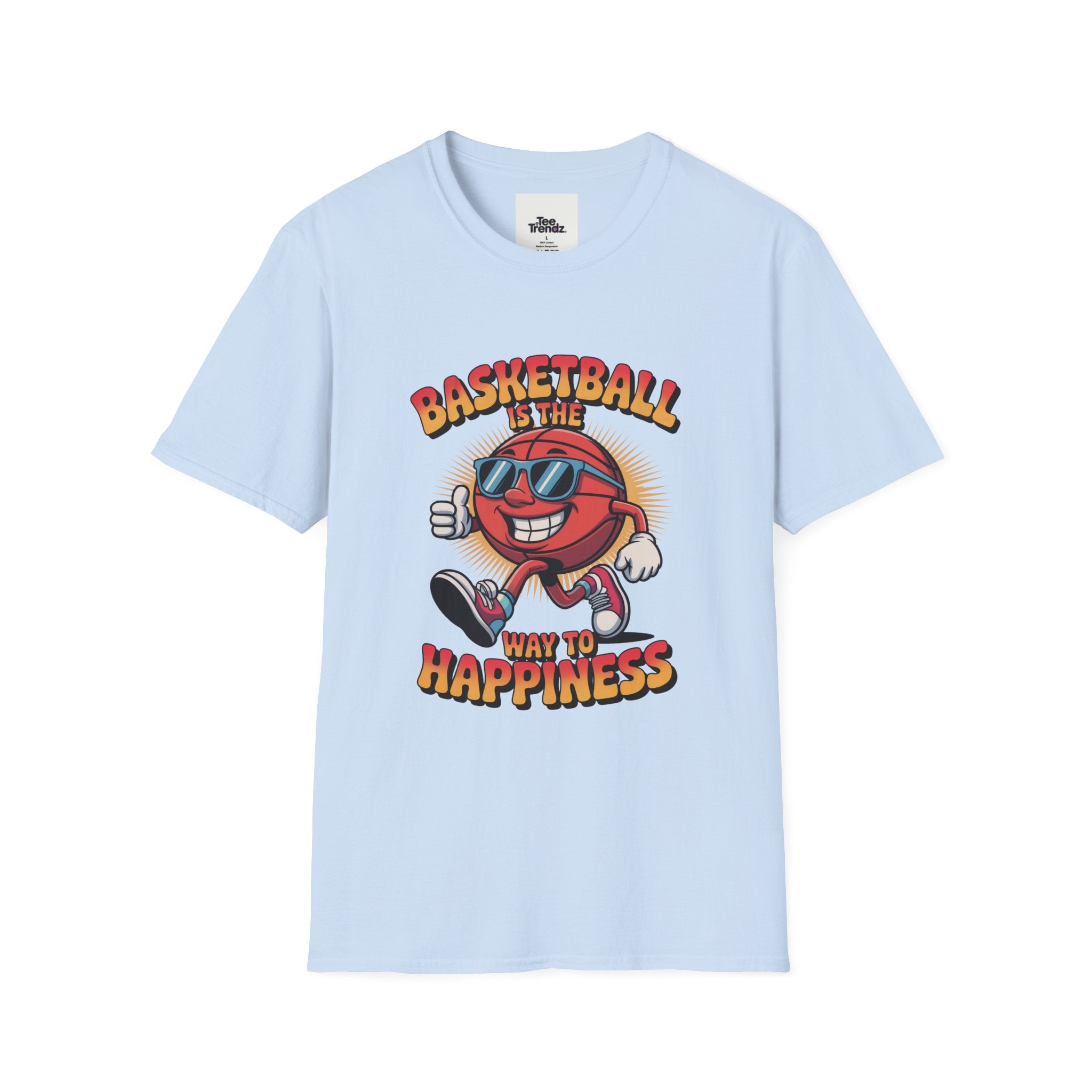 Basketball Is the Way to Happiness T-Shirt