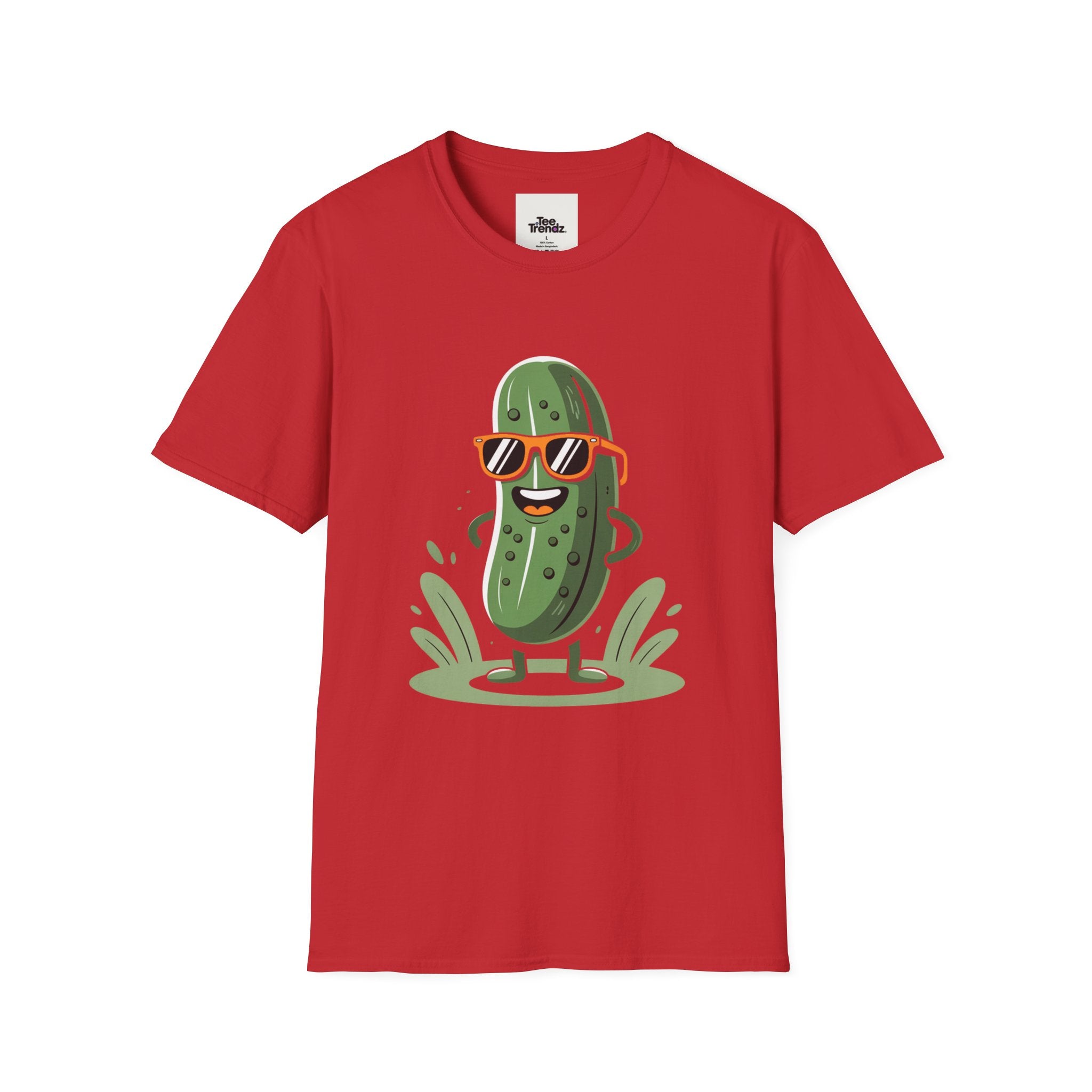 Cool Pickle Graphic T-Shirt — Sunglasses Pickle Funny Cute Tee