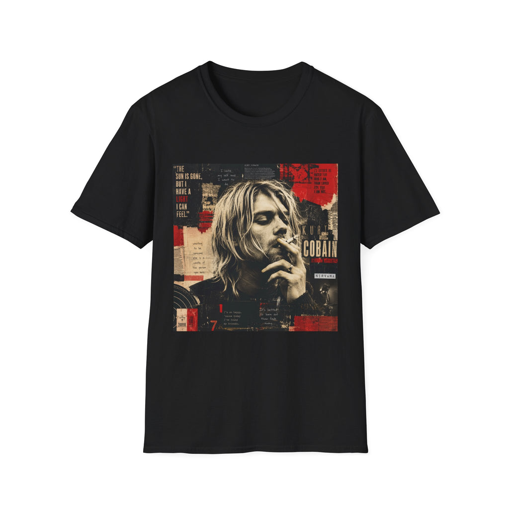 Vintage Grunge Band Portrait T-Shirt