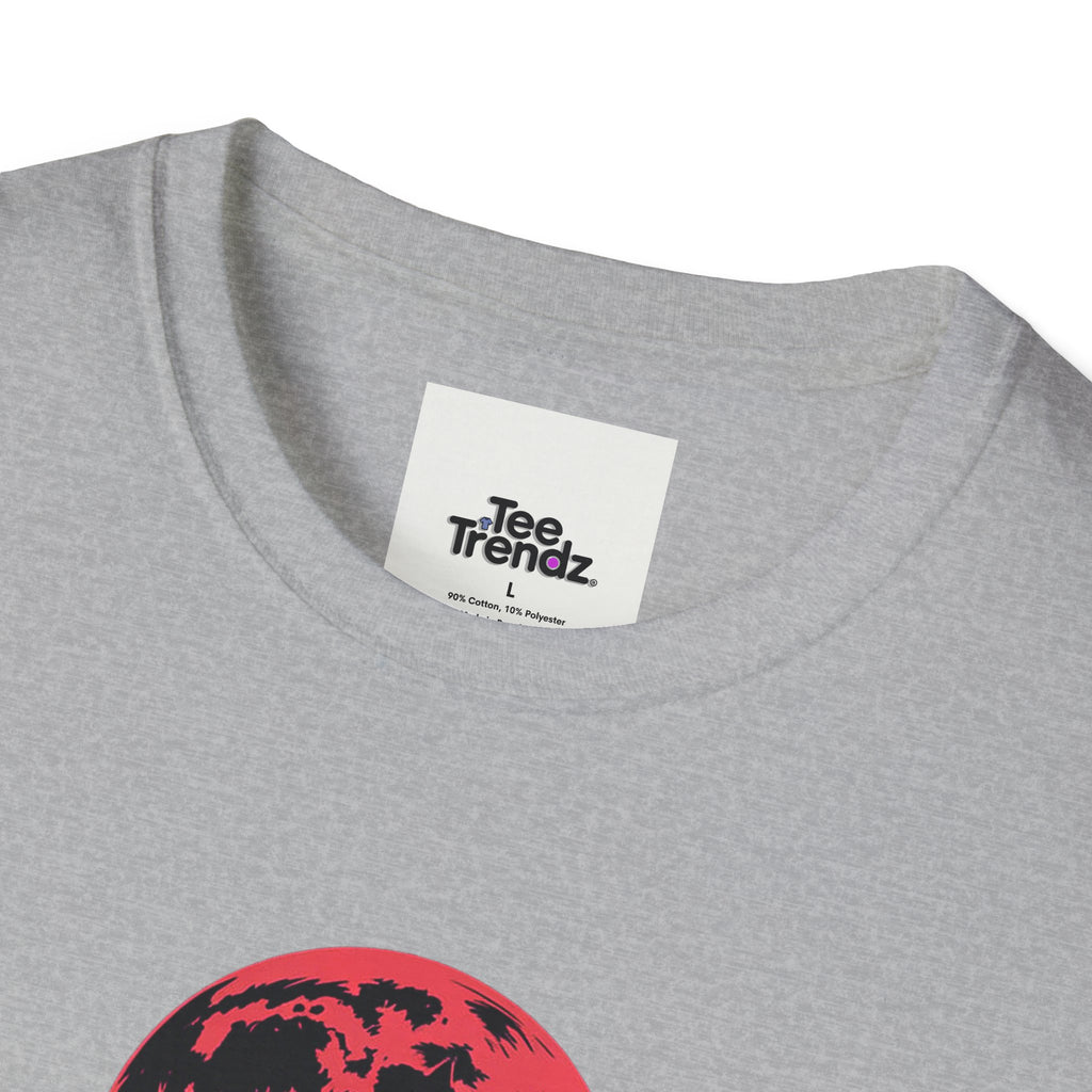 Wolf Howl T-Shirt — Red Moon Graphic Tee