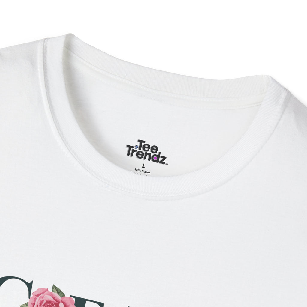 Create Your Own Future T-Shirt — Floral Motivational Tee
