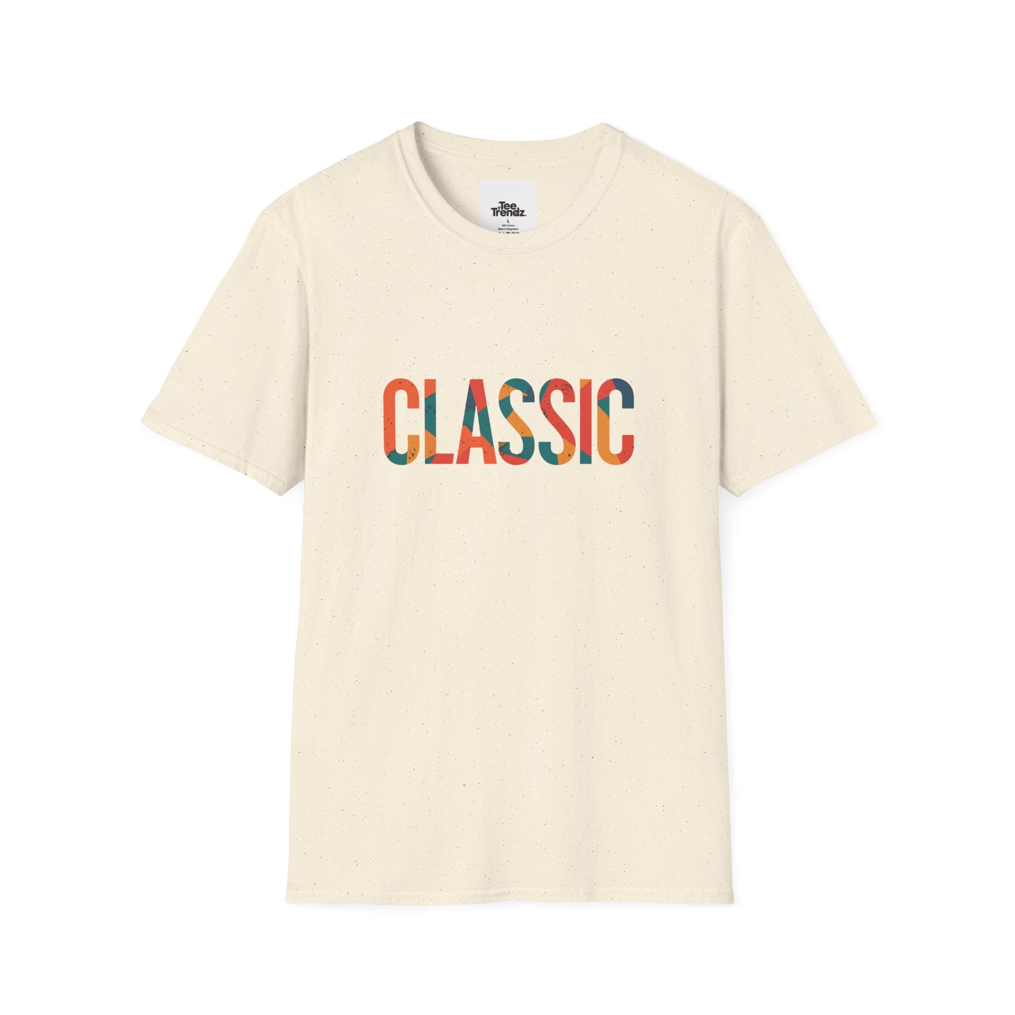 Classic Retro Text T-Shirt