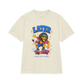Later Skateboard Lion T-Shirt — "Later" Graphic Tee for Summer Vibes