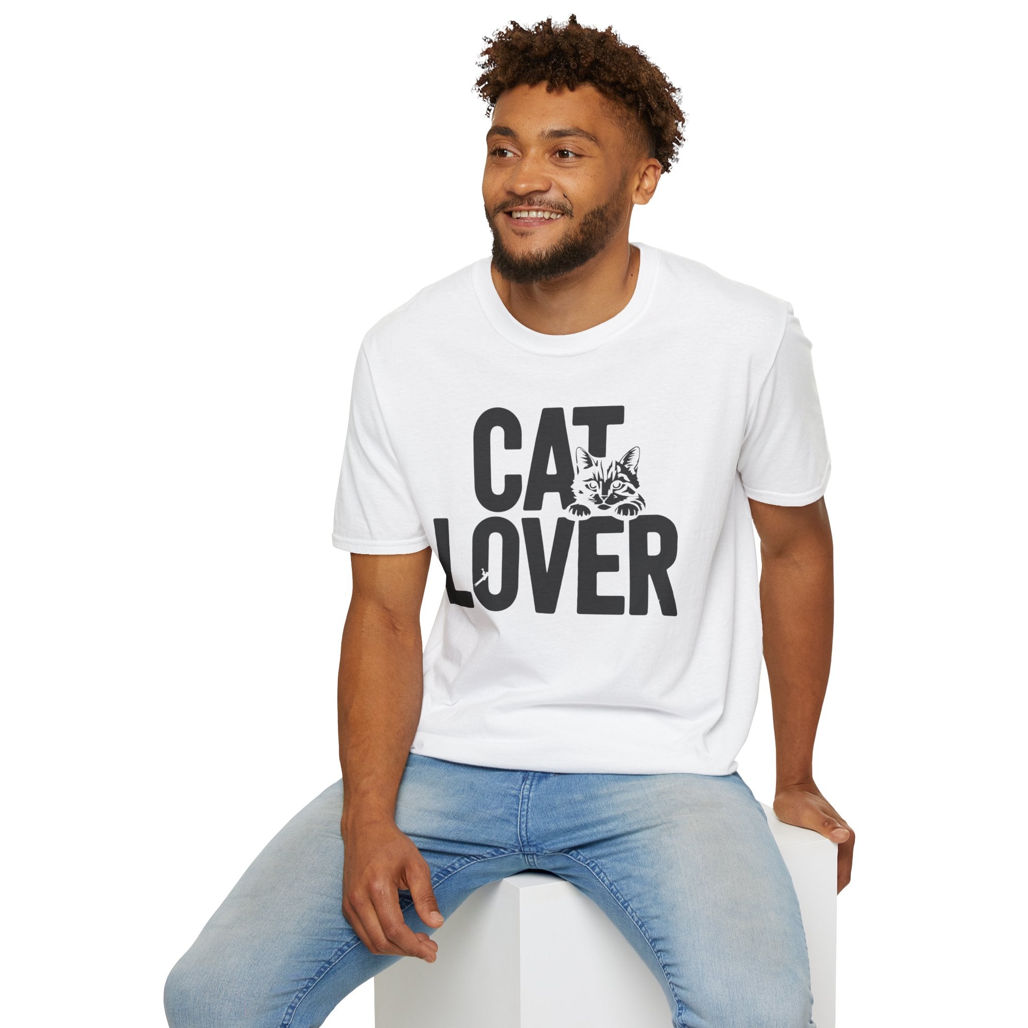 Cat Lover T-Shirt — Bold Graphic Tee for Cat Owners & Pet Lovers