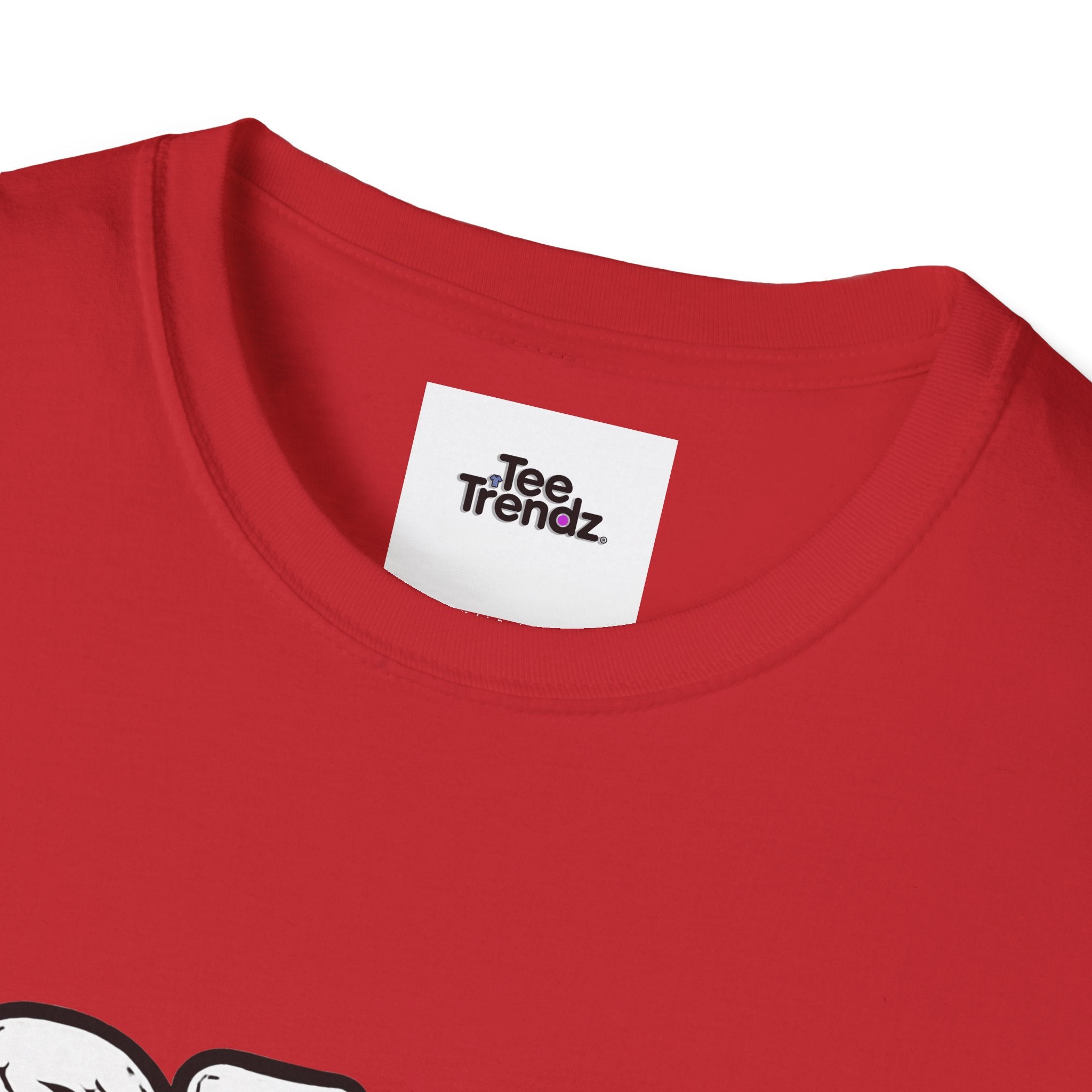 T-Shirt — "Dead But Fine" Gothic Bubble Letter Tee