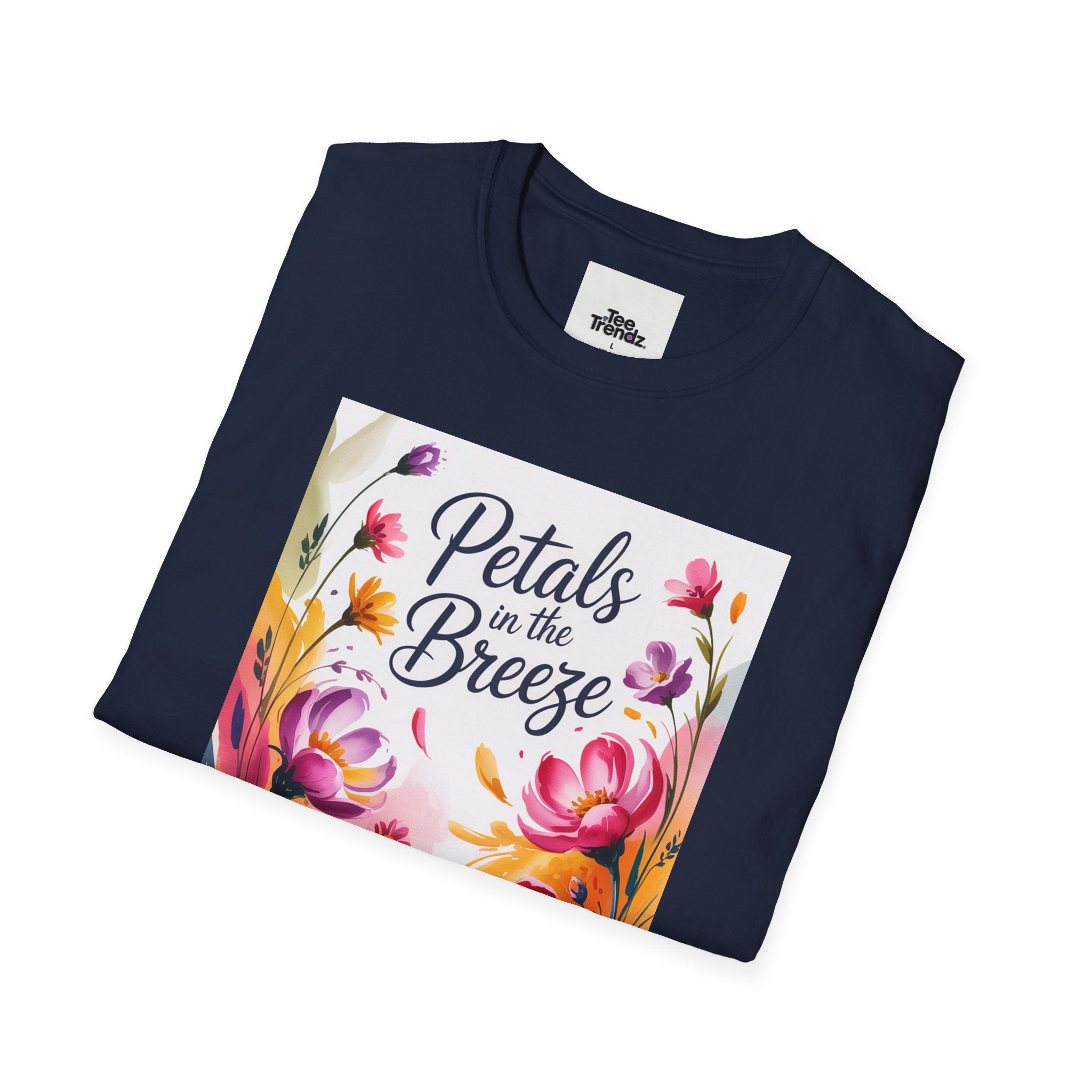 Petals in the Breeze Floral T-Shirt