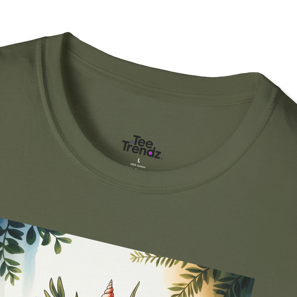 Sea Is Calling T-Shirt — Beach Shells Coastal Graphic Tee