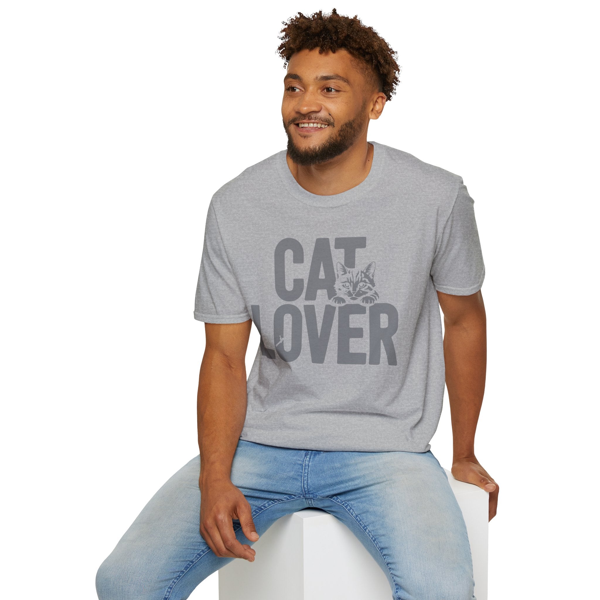 Cat Lover T-Shirt — Bold Graphic Tee for Cat Owners & Pet Lovers