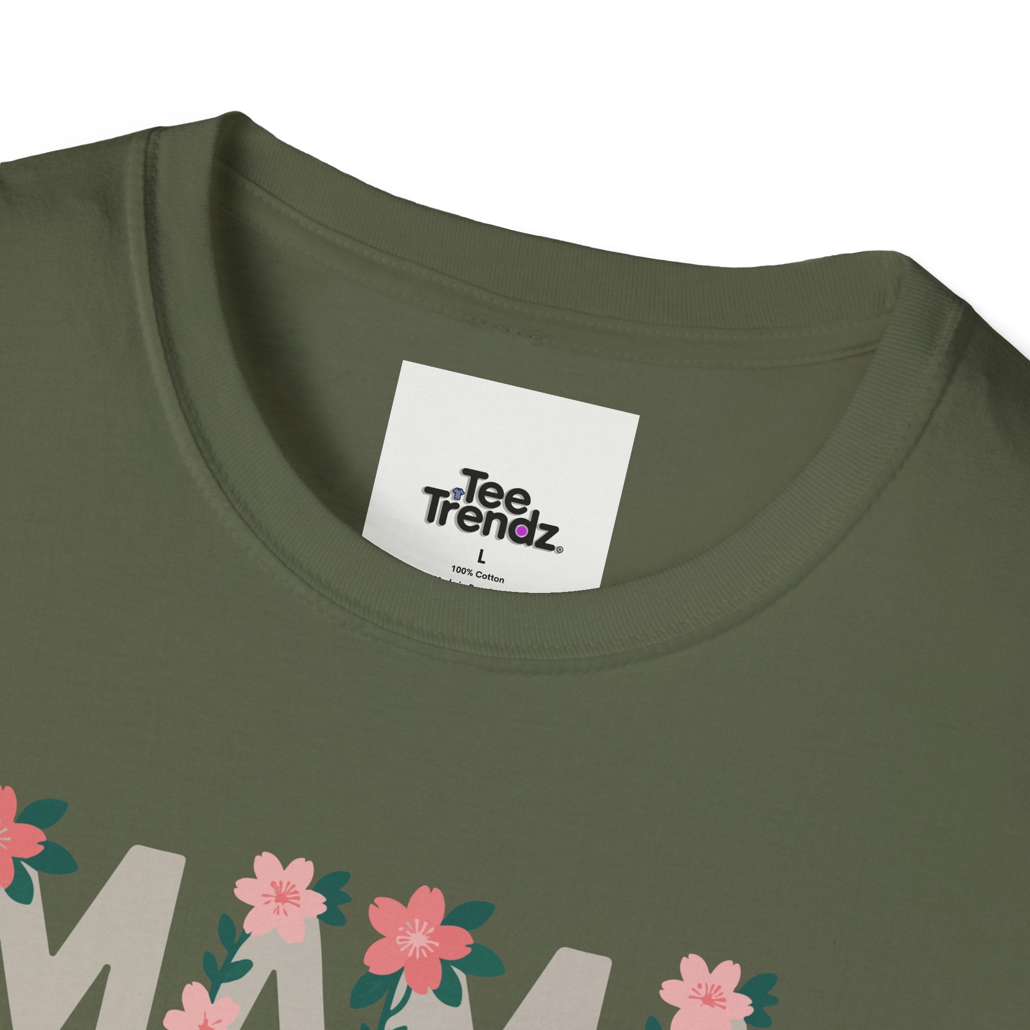 Mama Bear Floral T-Shirt — Mother's Day Mom Tee