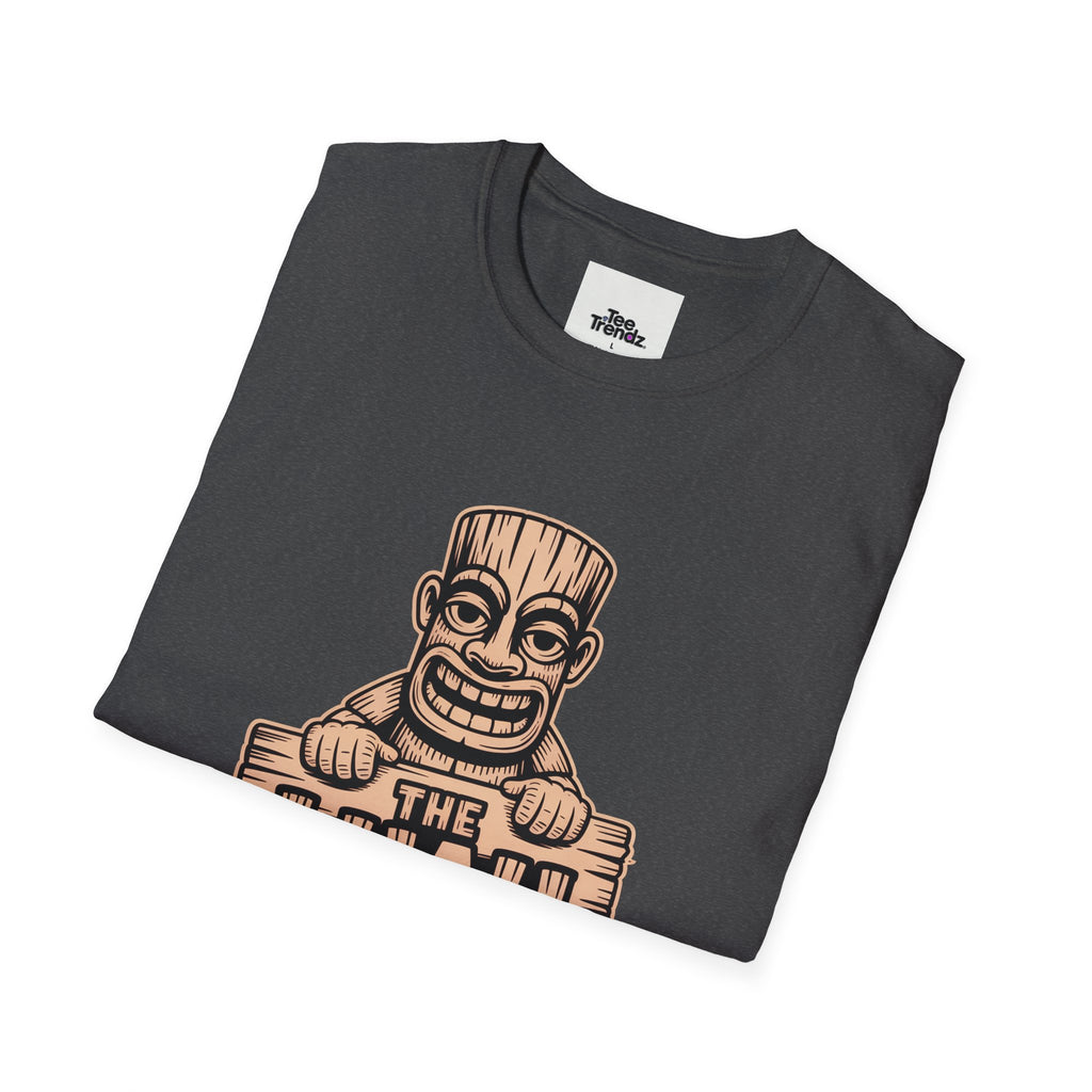 Luau T-Shirt — Vintage Tiki The Luau Graphic Tee (421 N. Rodeo, Beverly Hills)