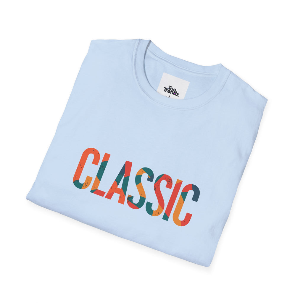 Classic Retro Text T-Shirt