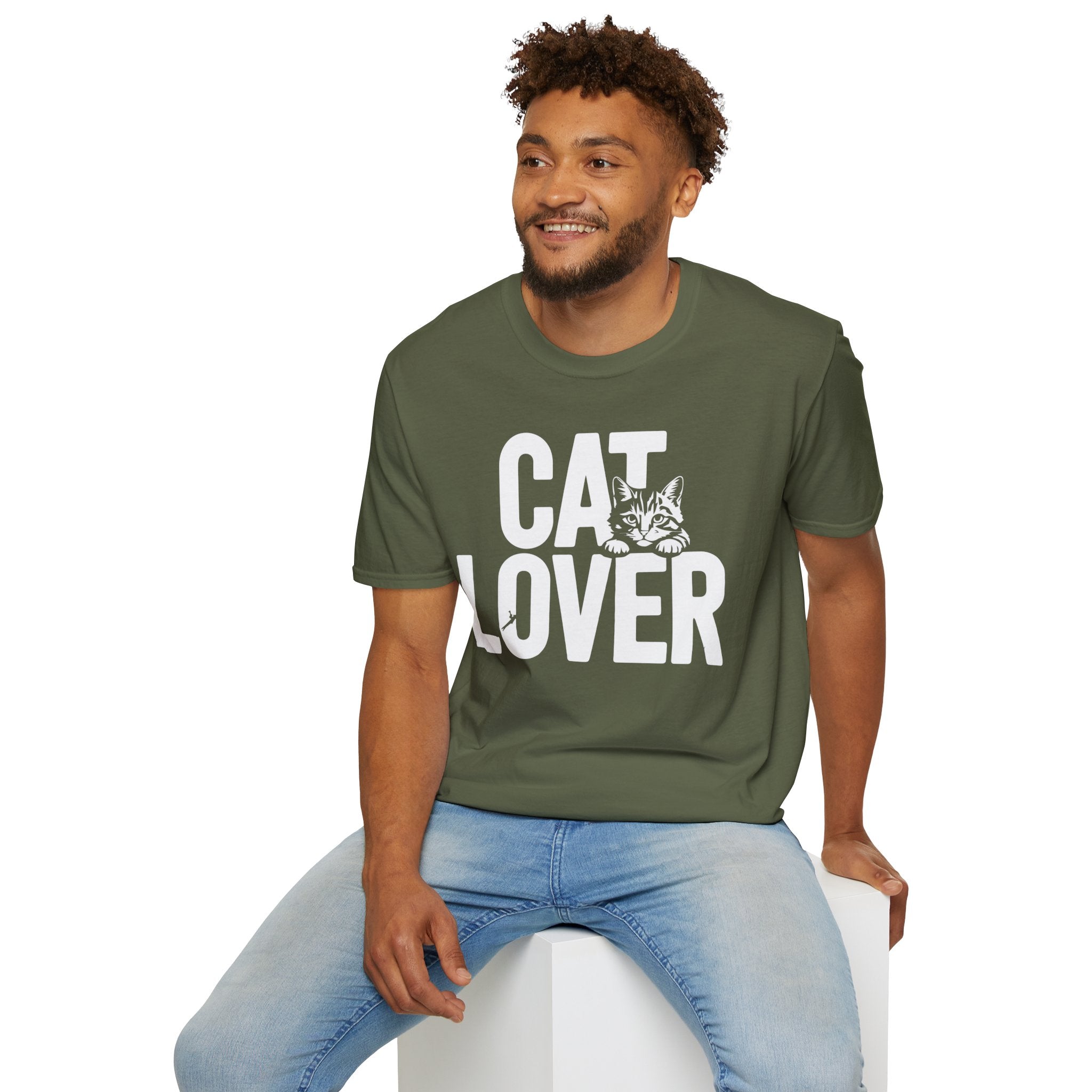 Cat Lover T-Shirt — Bold Graphic Tee for Cat Owners & Pet Lovers