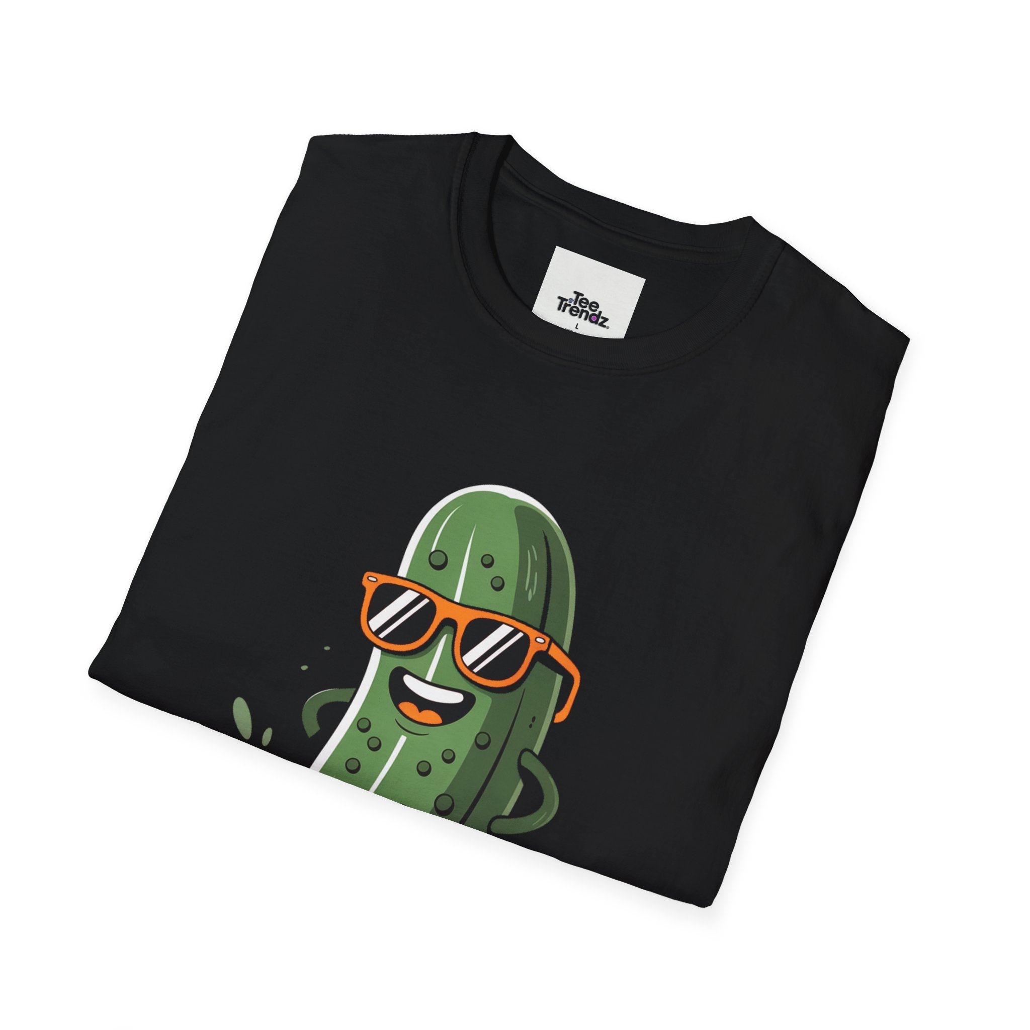 Cool Pickle Graphic T-Shirt — Sunglasses Pickle Funny Cute Tee