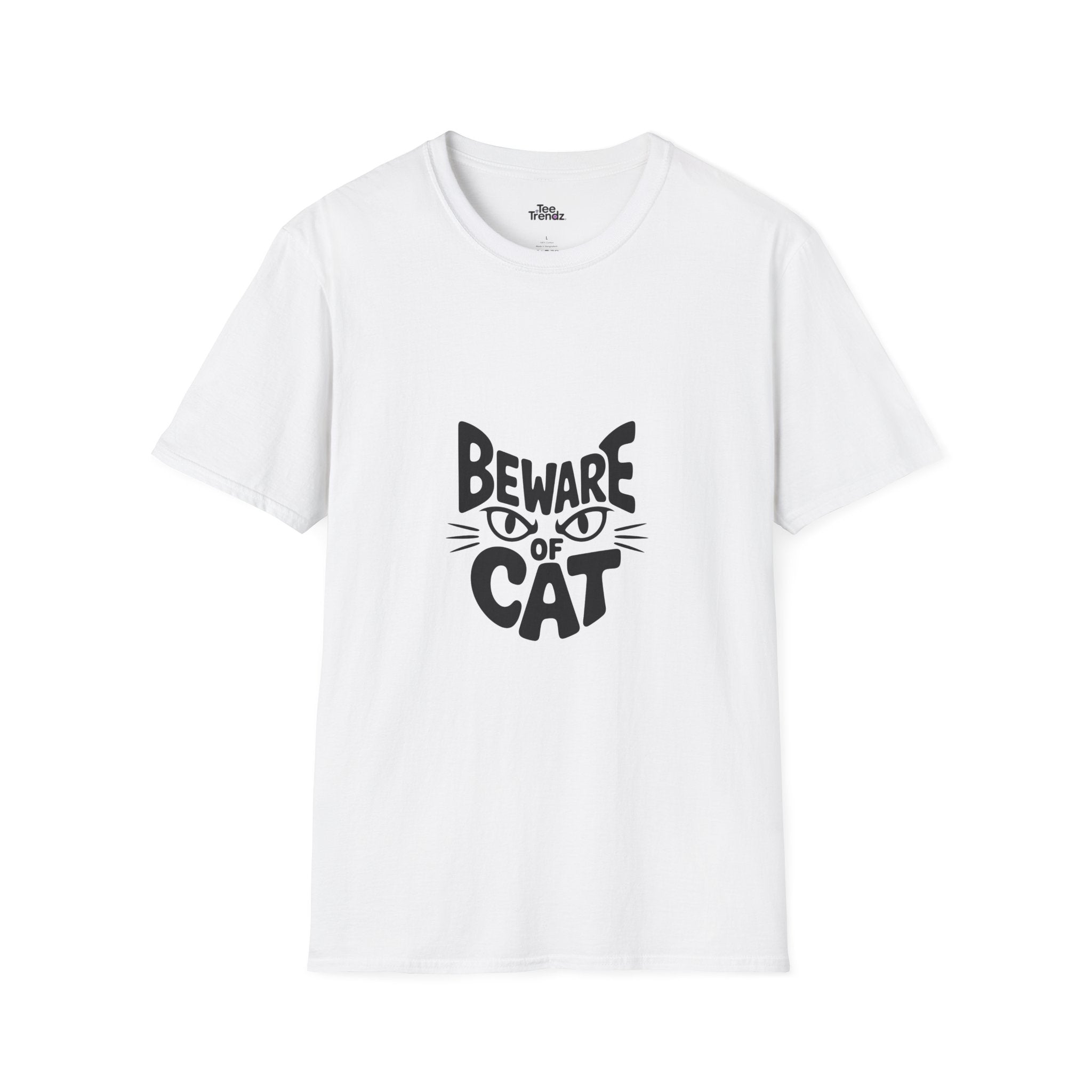 Beware of Cat T-Shirt — Funny Cat Lover Tee