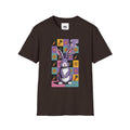 Easter Purple Bunny Art T-Shirt