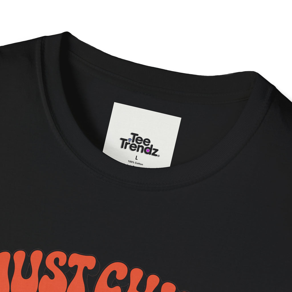 Just Chill Do Not Disturb T-Shirt — Relaxed Frog Graphic Tee