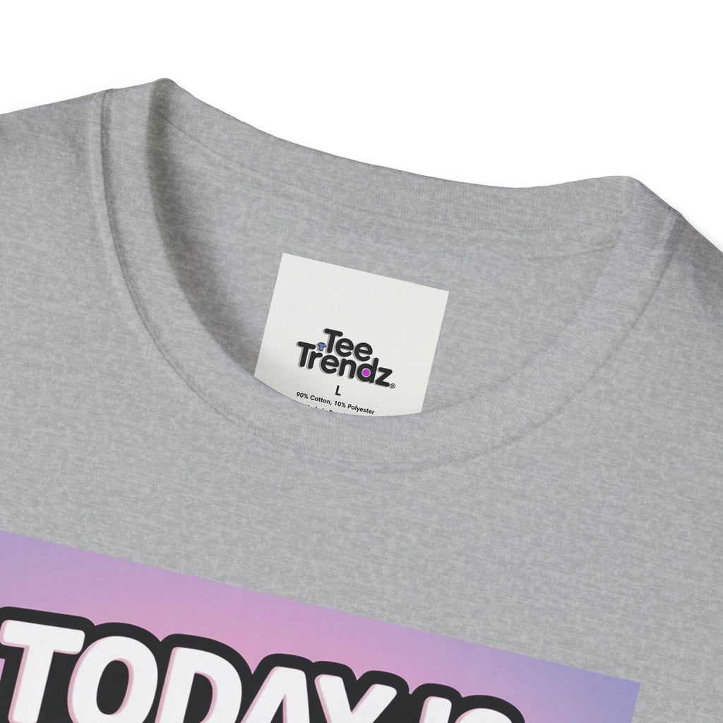 Funny Graphic T-Shirt – "Today Is Slap An Idiot Day" Cartoon Duck Tee