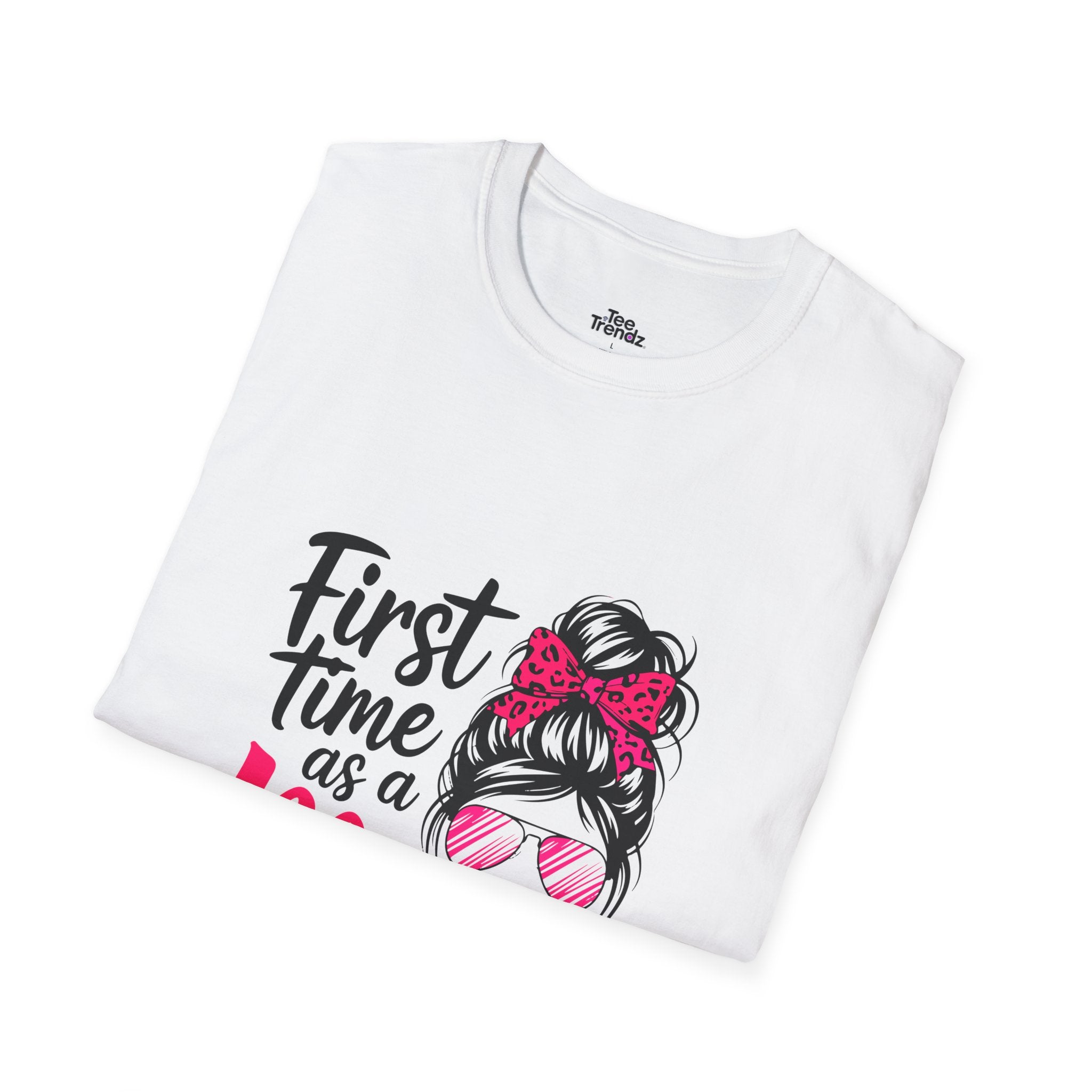 First Time As A Mom T-Shirt - New Mom Graphic Tee