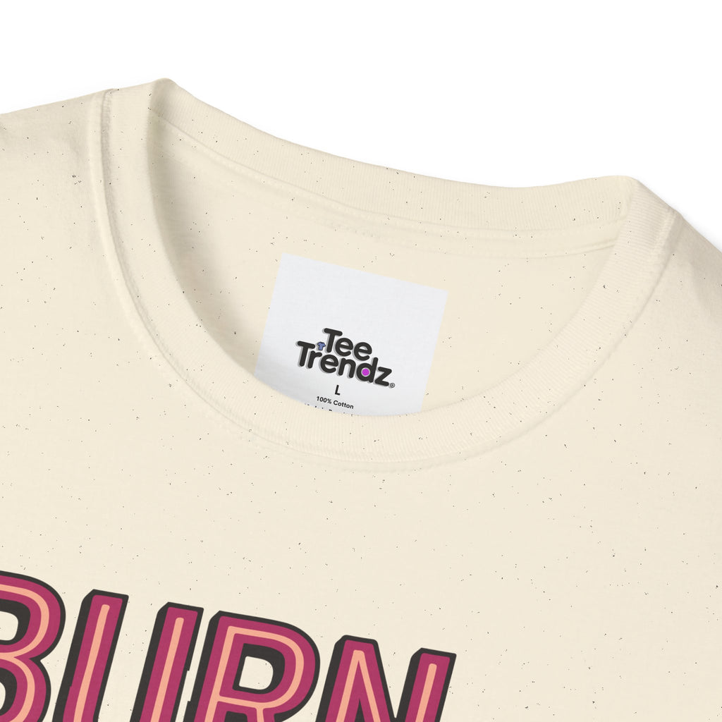 Burn. Sweat. Cry. Repeat. T-Shirt — Spicy Fitness Motivation Tee