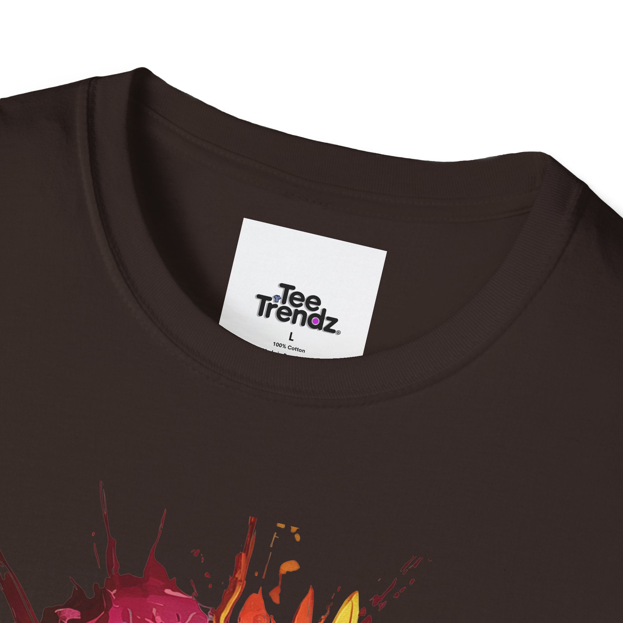 I Feel Like Painting T-Shirt — Colorful Paint Splash Artist Tee