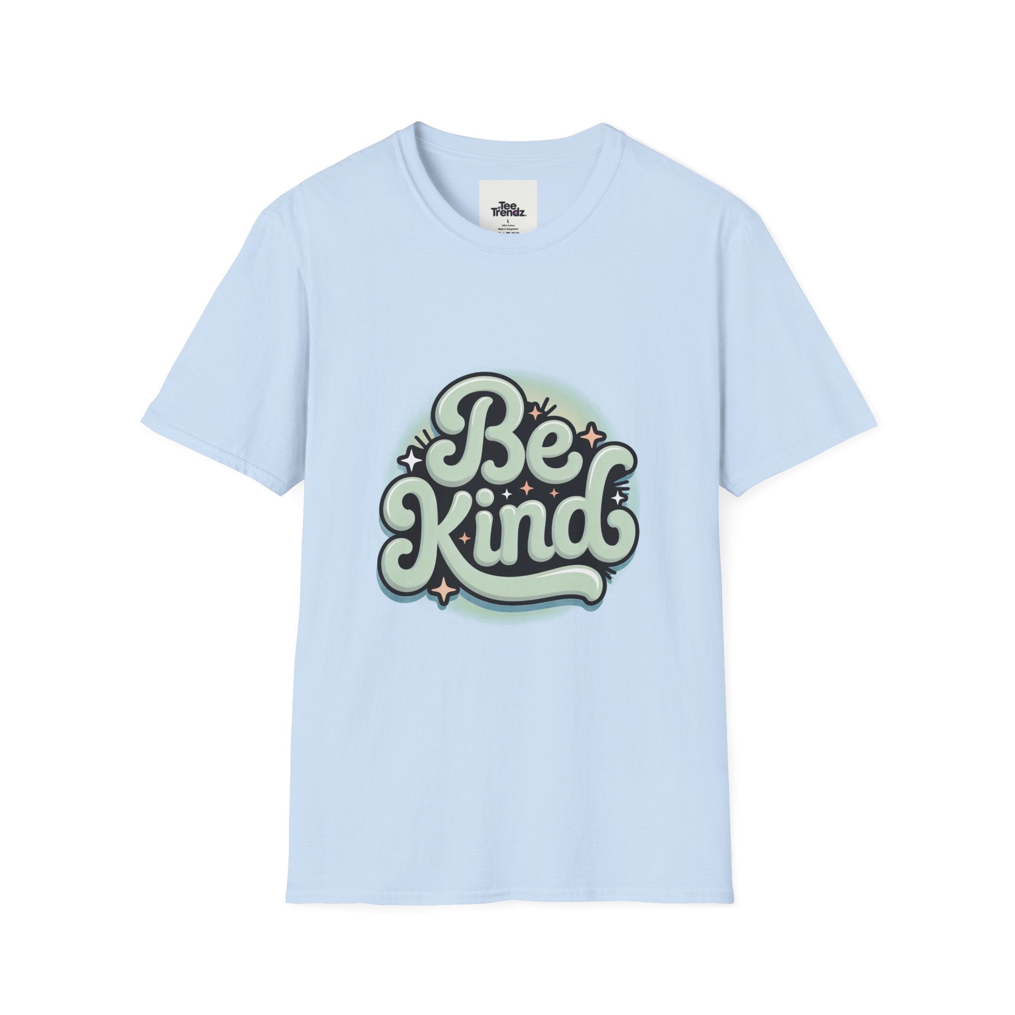 Be Kind T-Shirt — Retro Script Kindness Tee