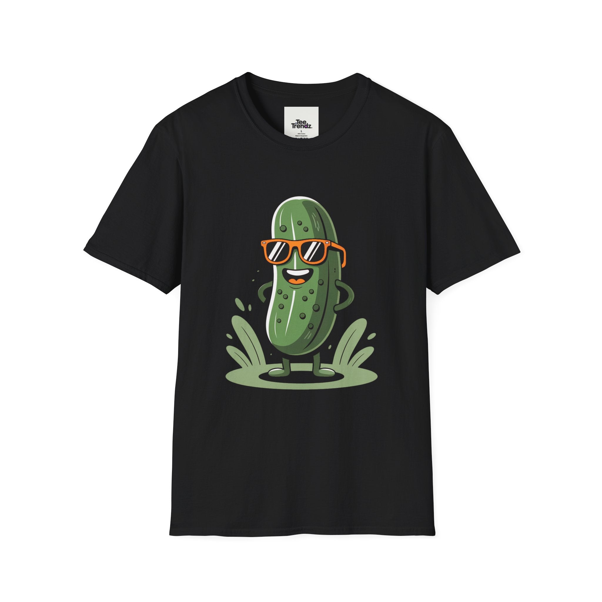 Cool Pickle Graphic T-Shirt — Sunglasses Pickle Funny Cute Tee
