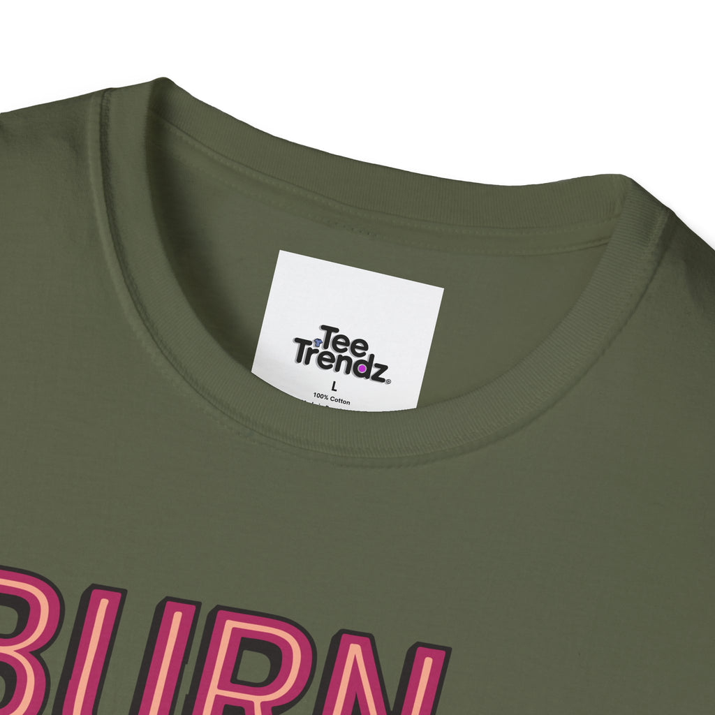 Burn. Sweat. Cry. Repeat. T-Shirt — Spicy Fitness Motivation Tee