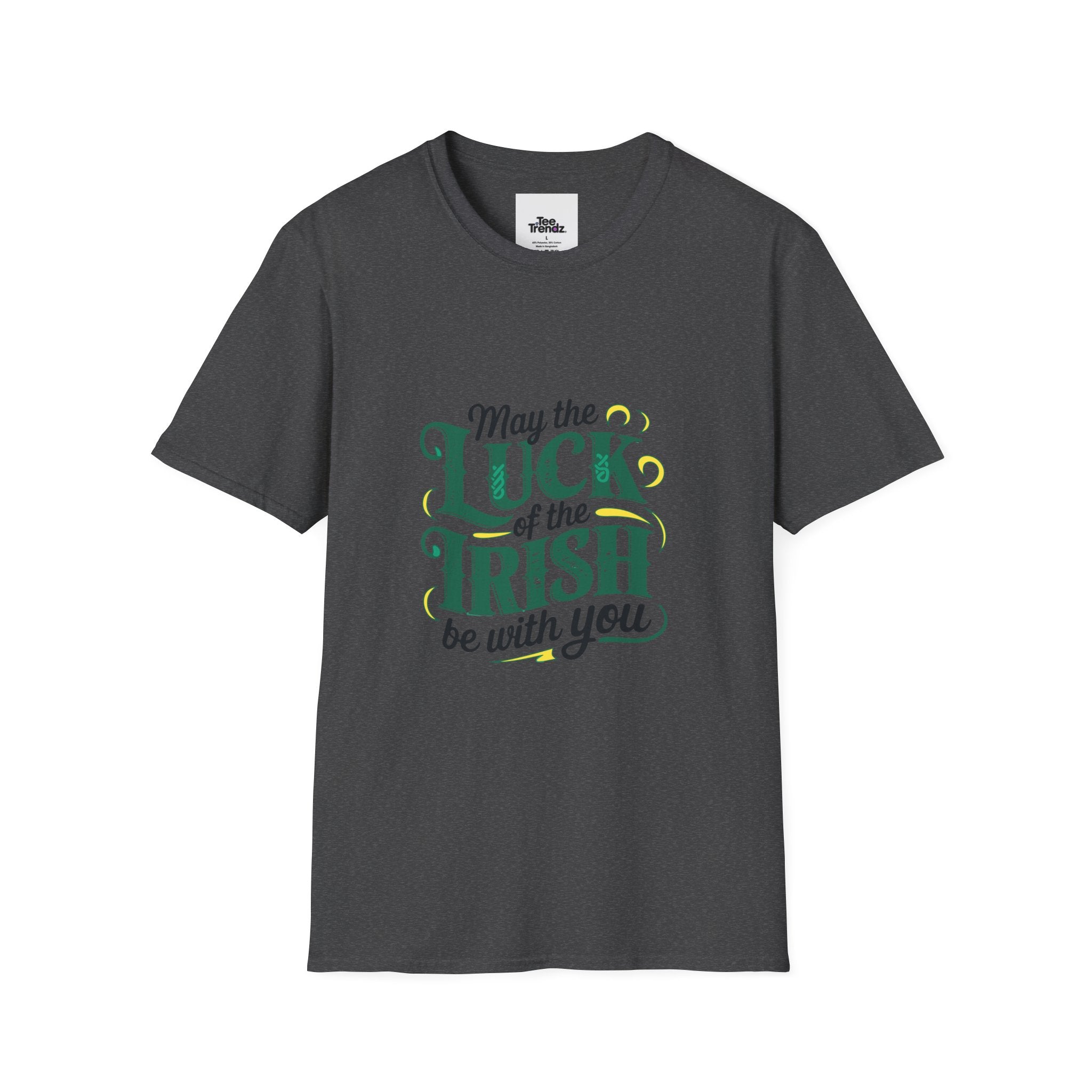 Luck of the Irish T-Shirt – "May the Luck of the Irish Be With You" St. Patrick’s Day Tee