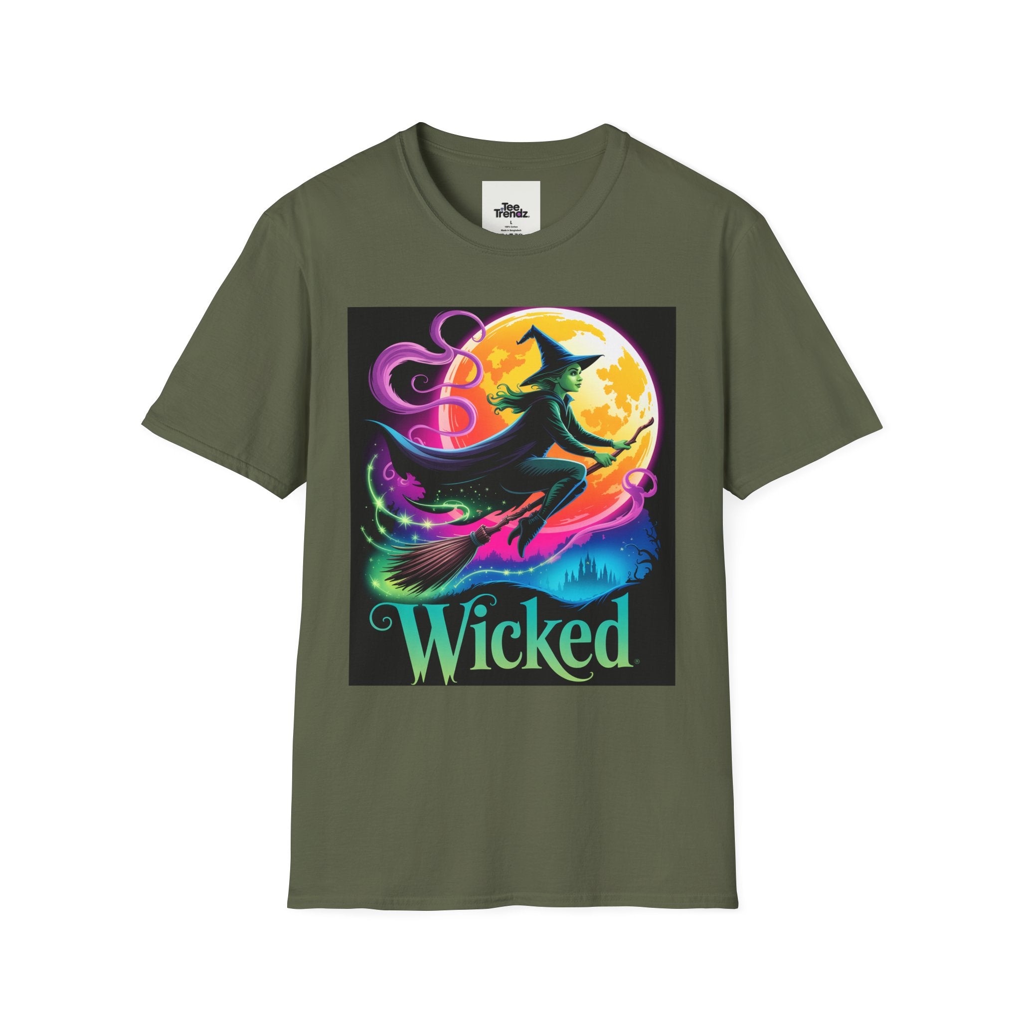 Wicked Witch Graphic T-Shirt — Neon Moon Halloween Tee
