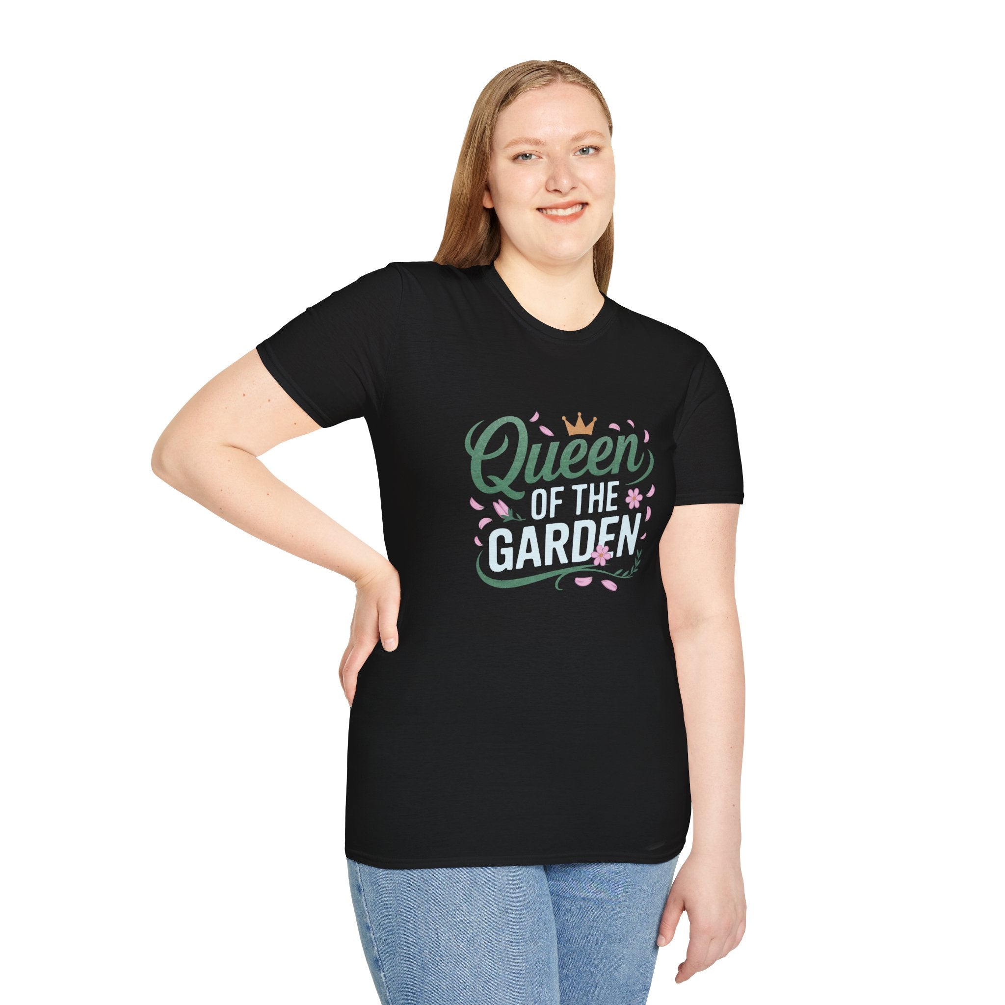 Queen of the Garden T-Shirt — Floral Gardener Gift