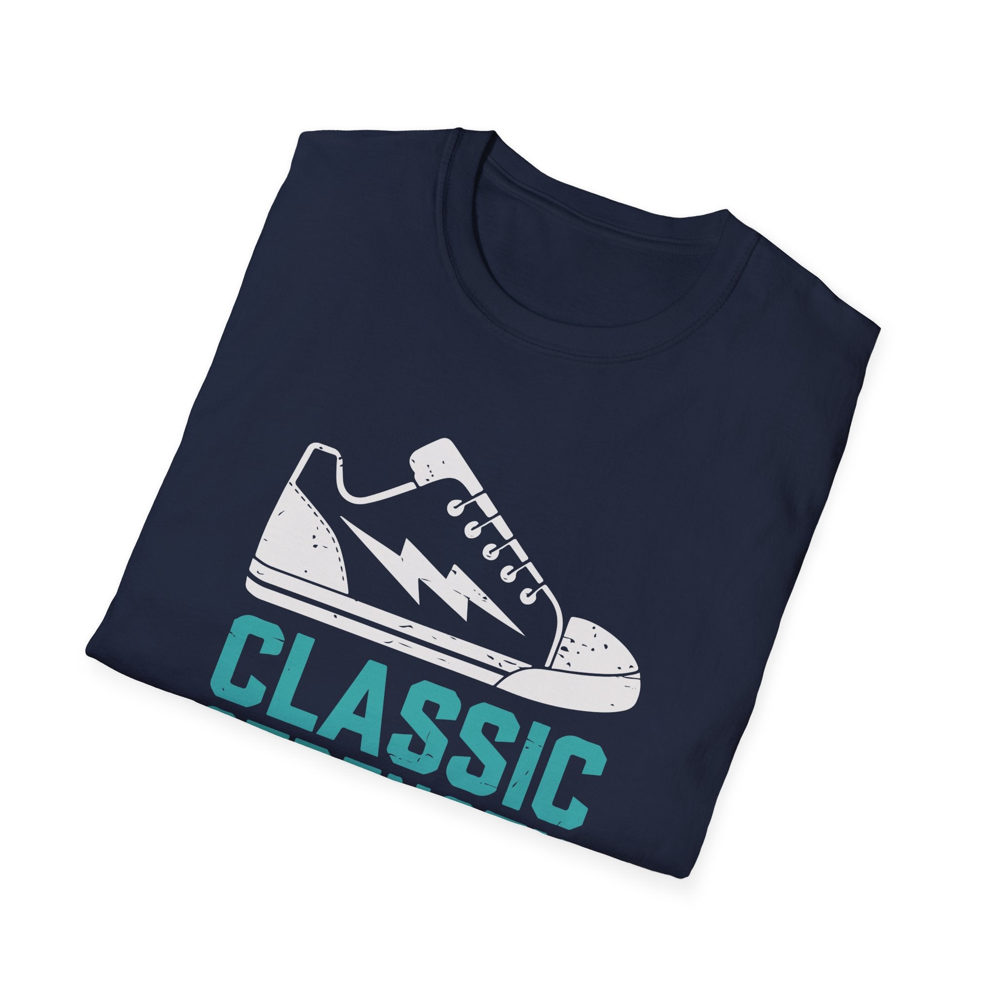 Classic Strength Sneaker T-Shirt — Retro Athletic Tee with 'Classic Strength' Design
