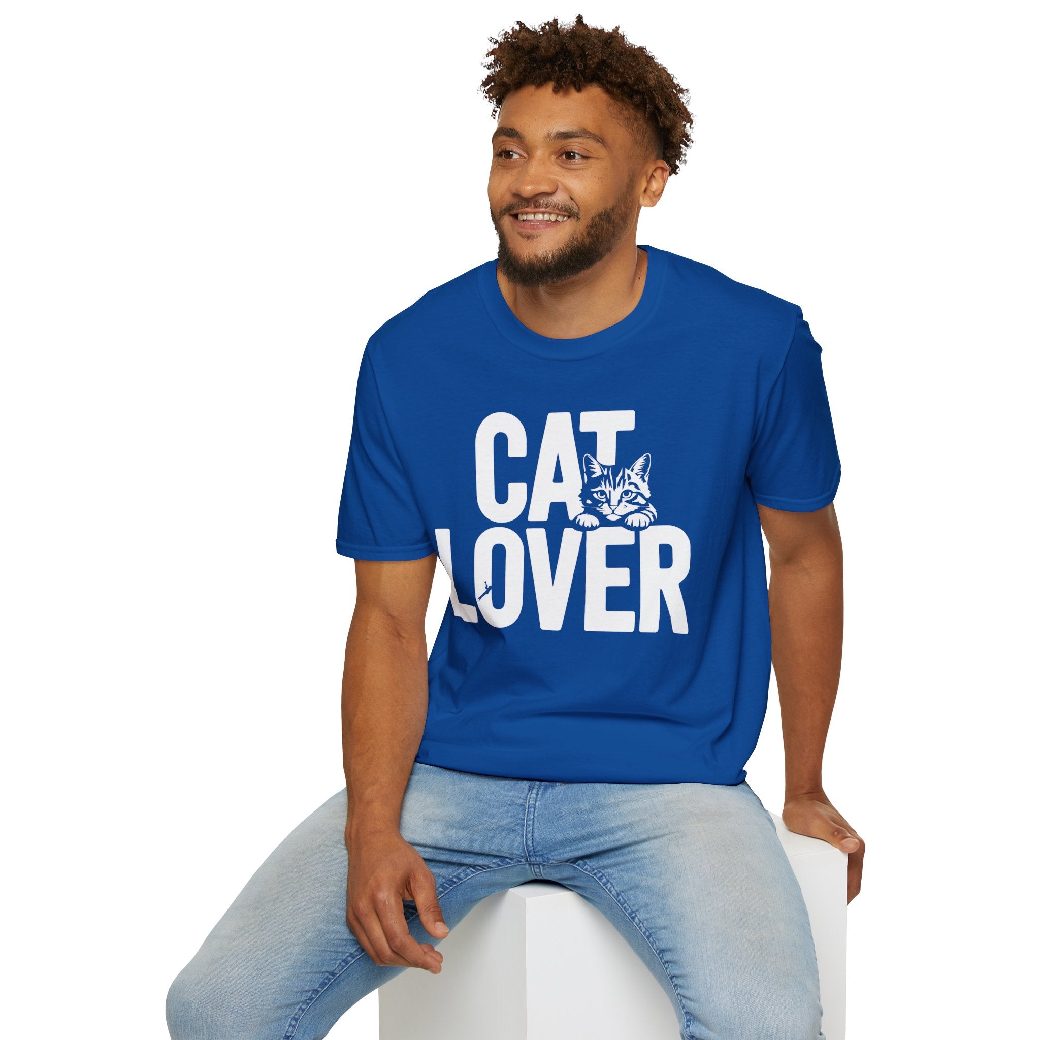 Cat Lover T-Shirt — Bold Graphic Tee for Cat Owners & Pet Lovers