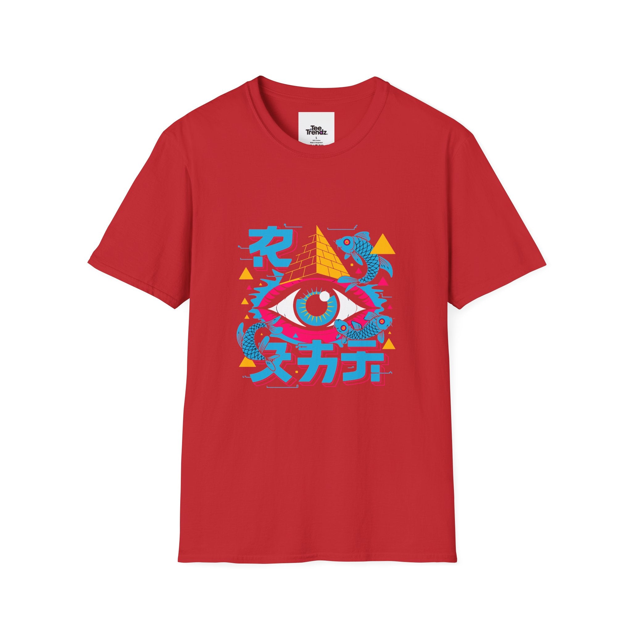 Psychedelic Eye T-Shirt — Retro Japanese Graphic Tee