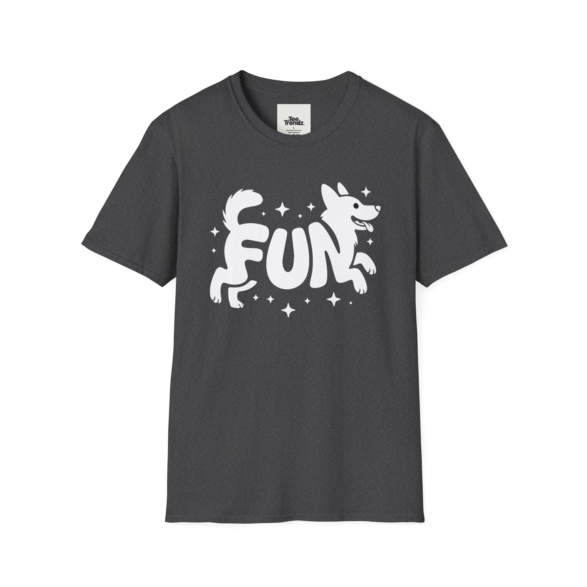Fun Fox T-Shirt — Playful Kids Graphic Tee with 'FUN' Design