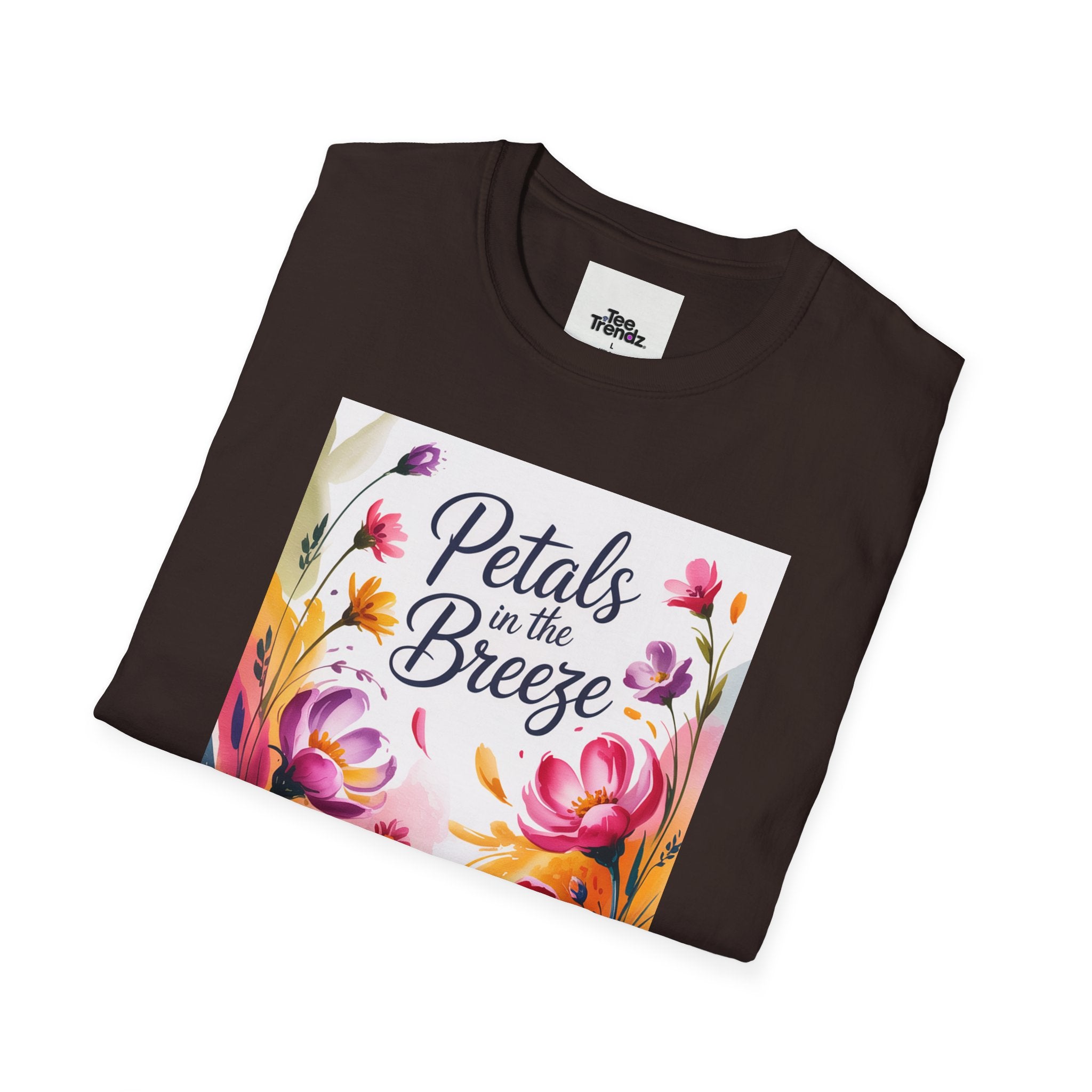 Petals in the Breeze Floral T-Shirt
