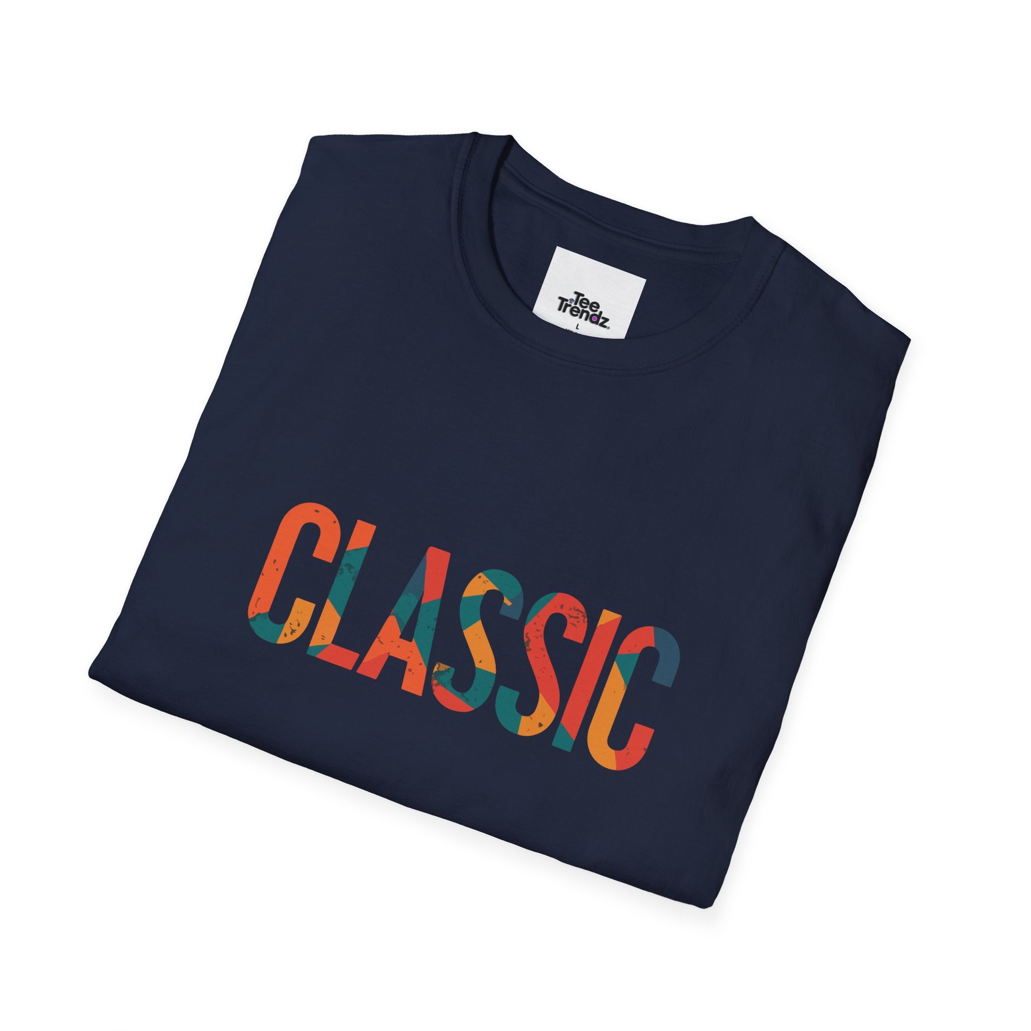 Classic Retro Text T-Shirt