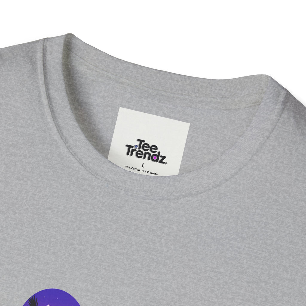T-Shirt — Tropical Paw Sunset Graphic Tee