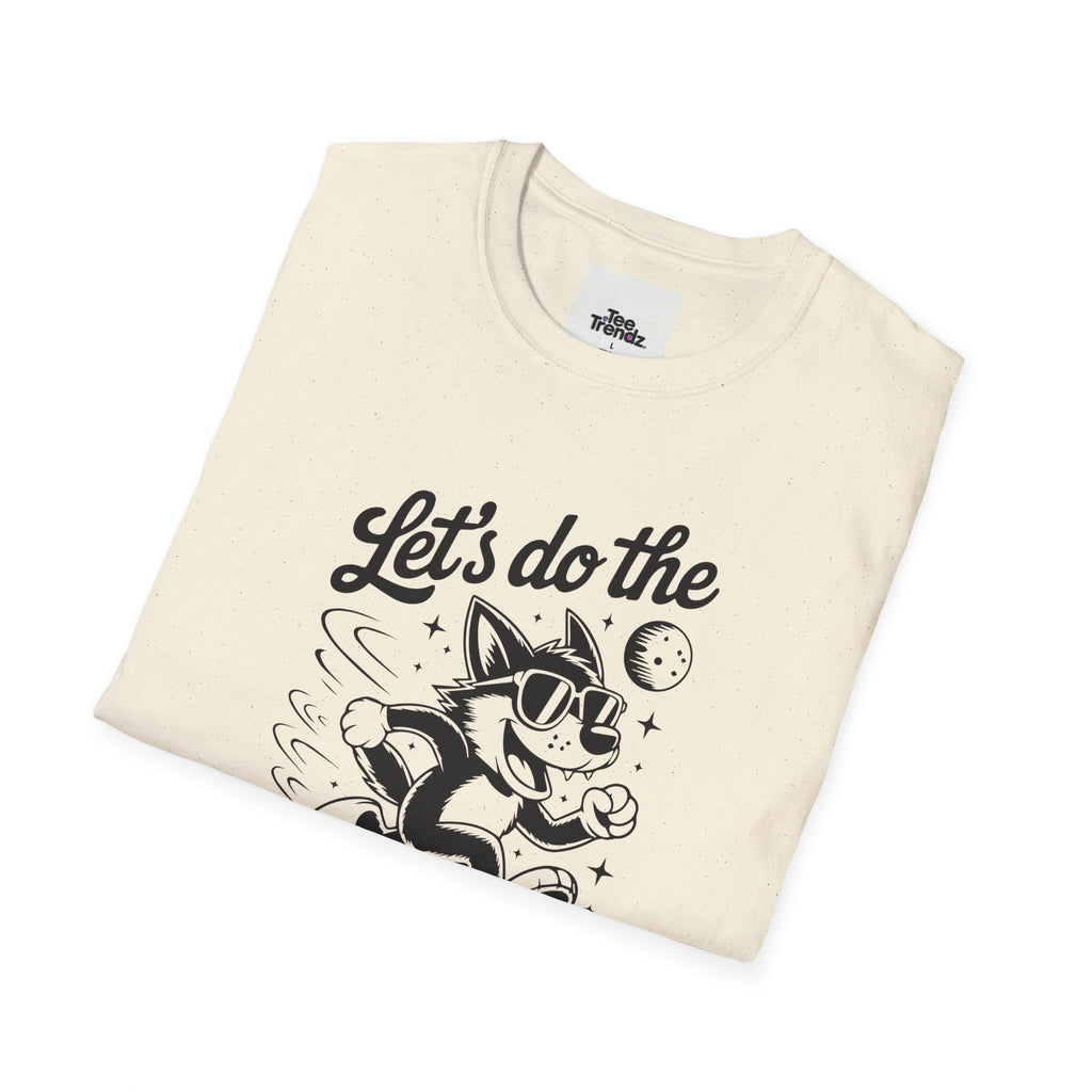 Timewarp Fox T-Shirt — "Let's Do the Timewarp Again" Retro Dance Tee