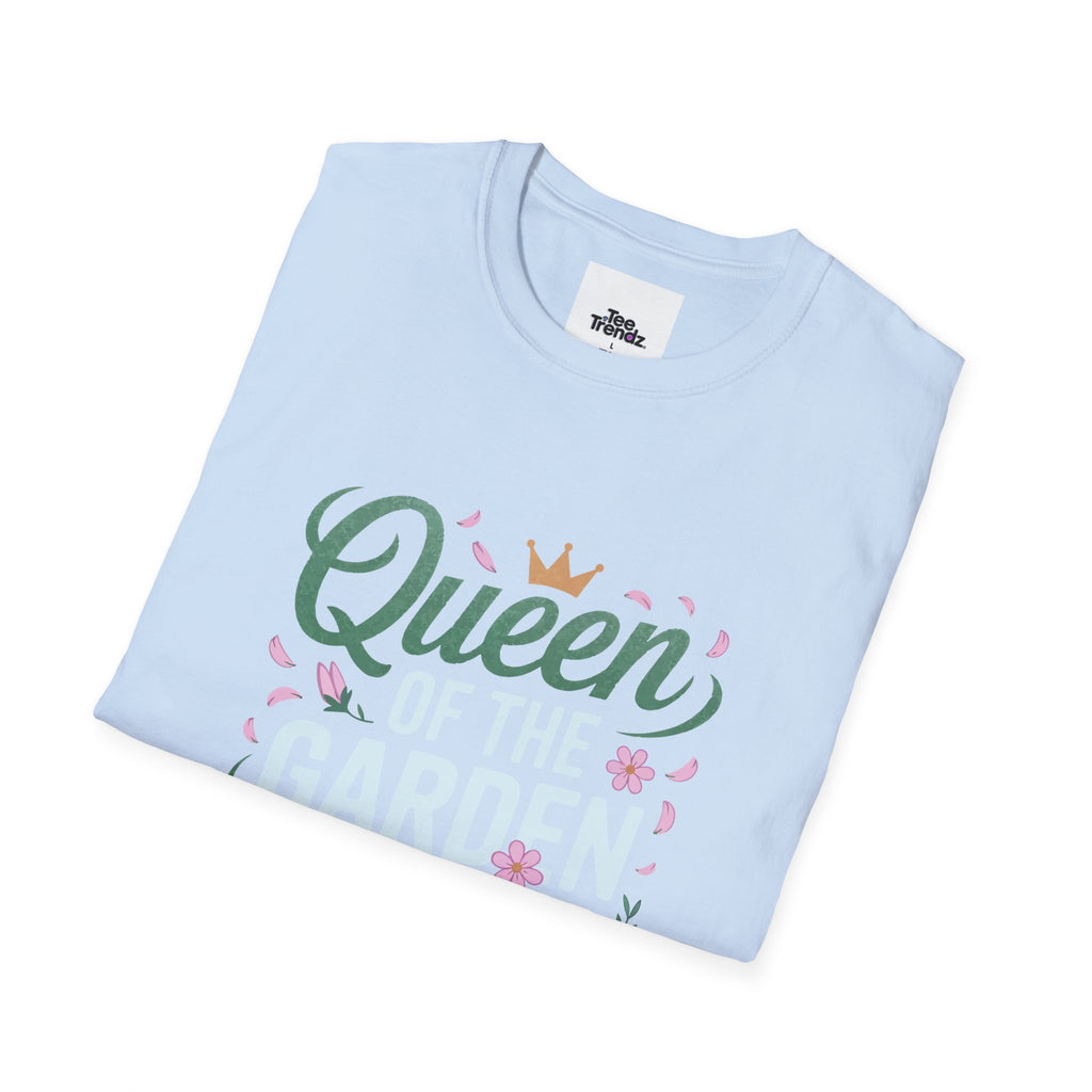 Queen of the Garden T-Shirt — Floral Gardener Gift