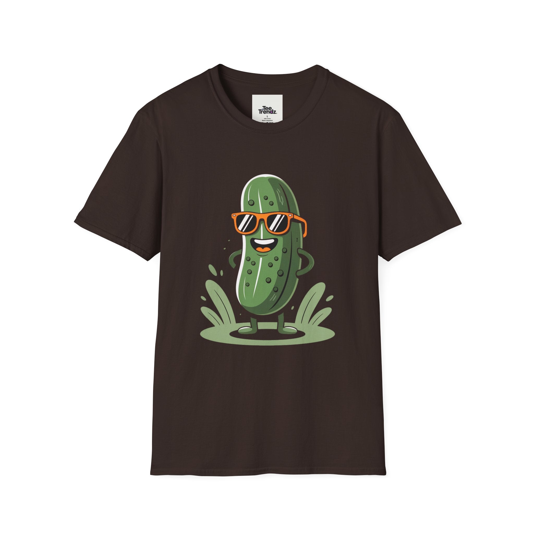 Cool Pickle Graphic T-Shirt — Sunglasses Pickle Funny Cute Tee
