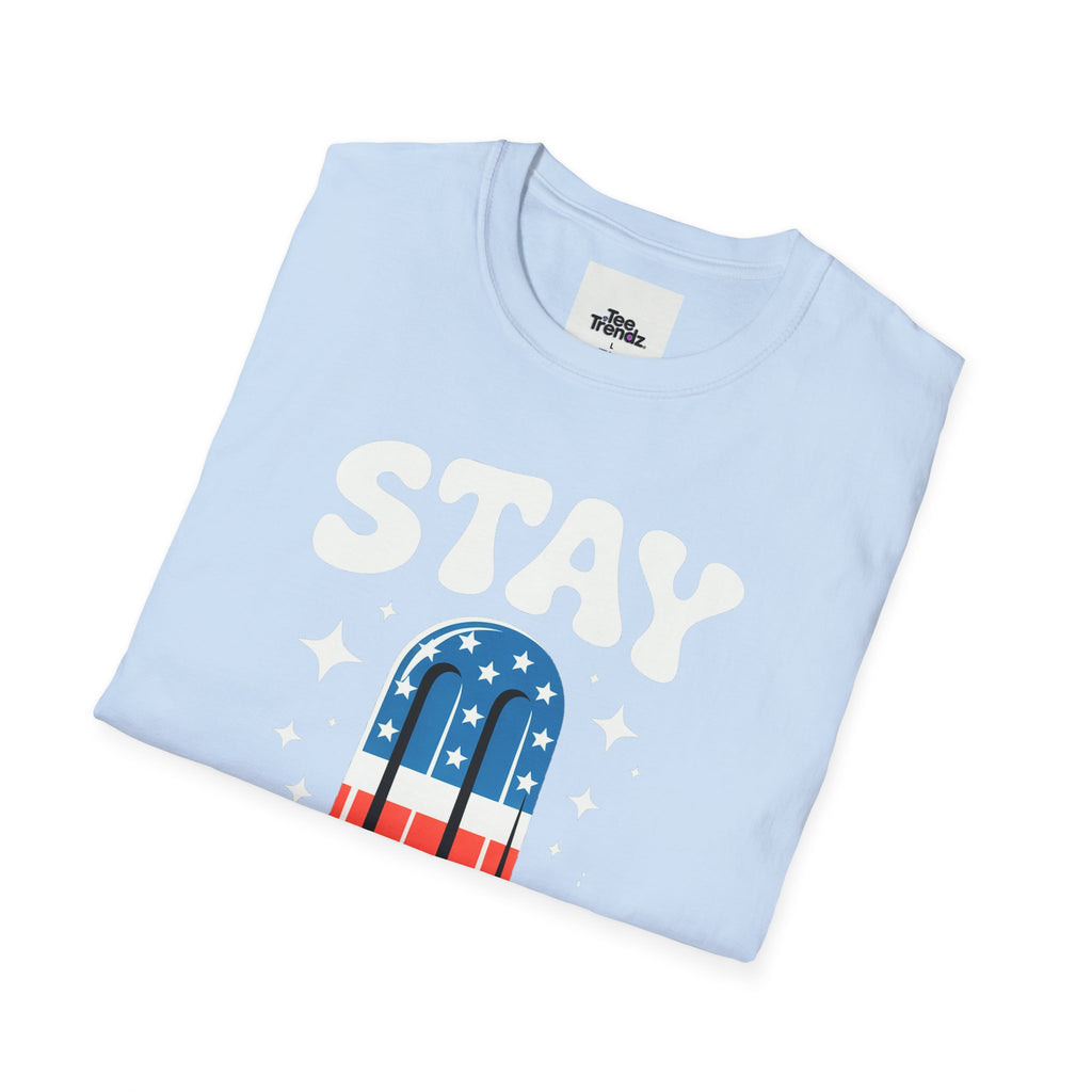 Stay Cool Popsicle T-Shirt — Retro Summer Graphic Tee