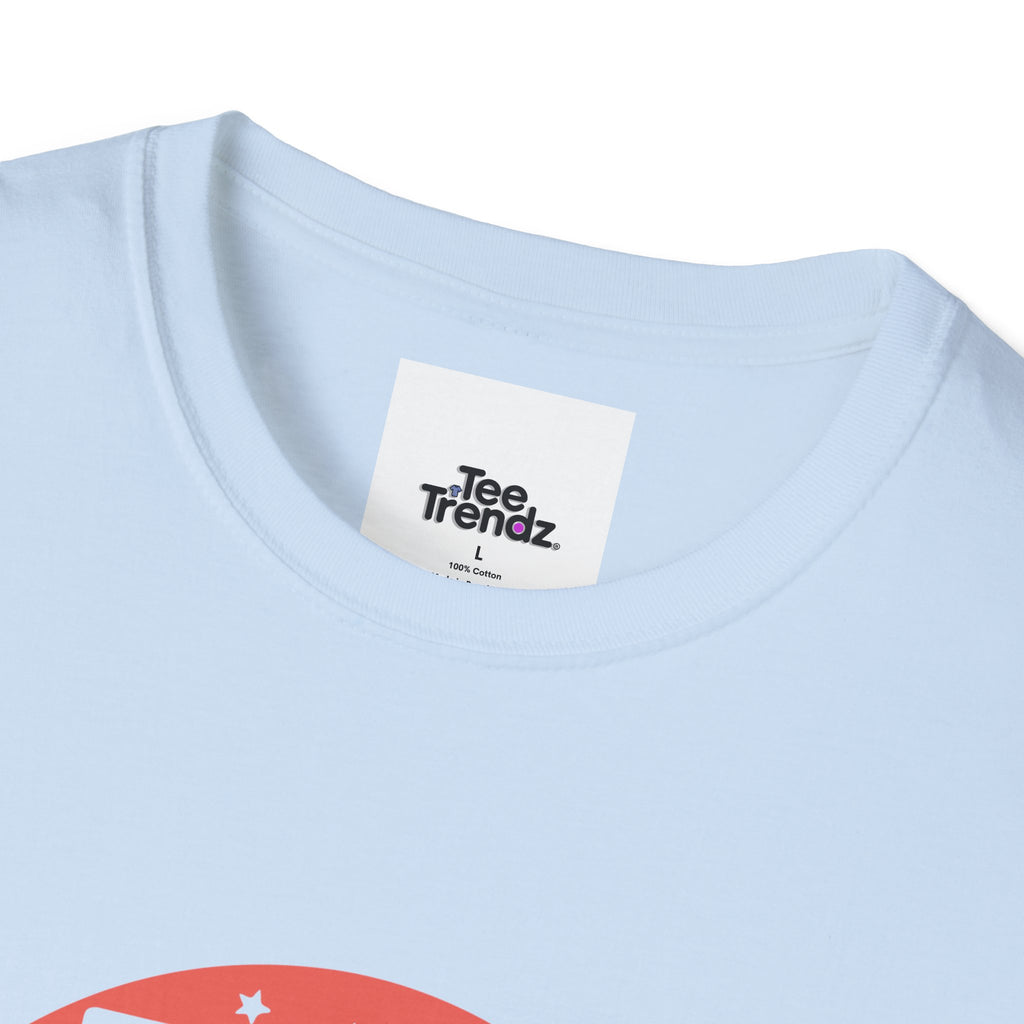 Stay Pawsitive Cat T-Shirt — Retro Rainbow Cat Graphic Tee