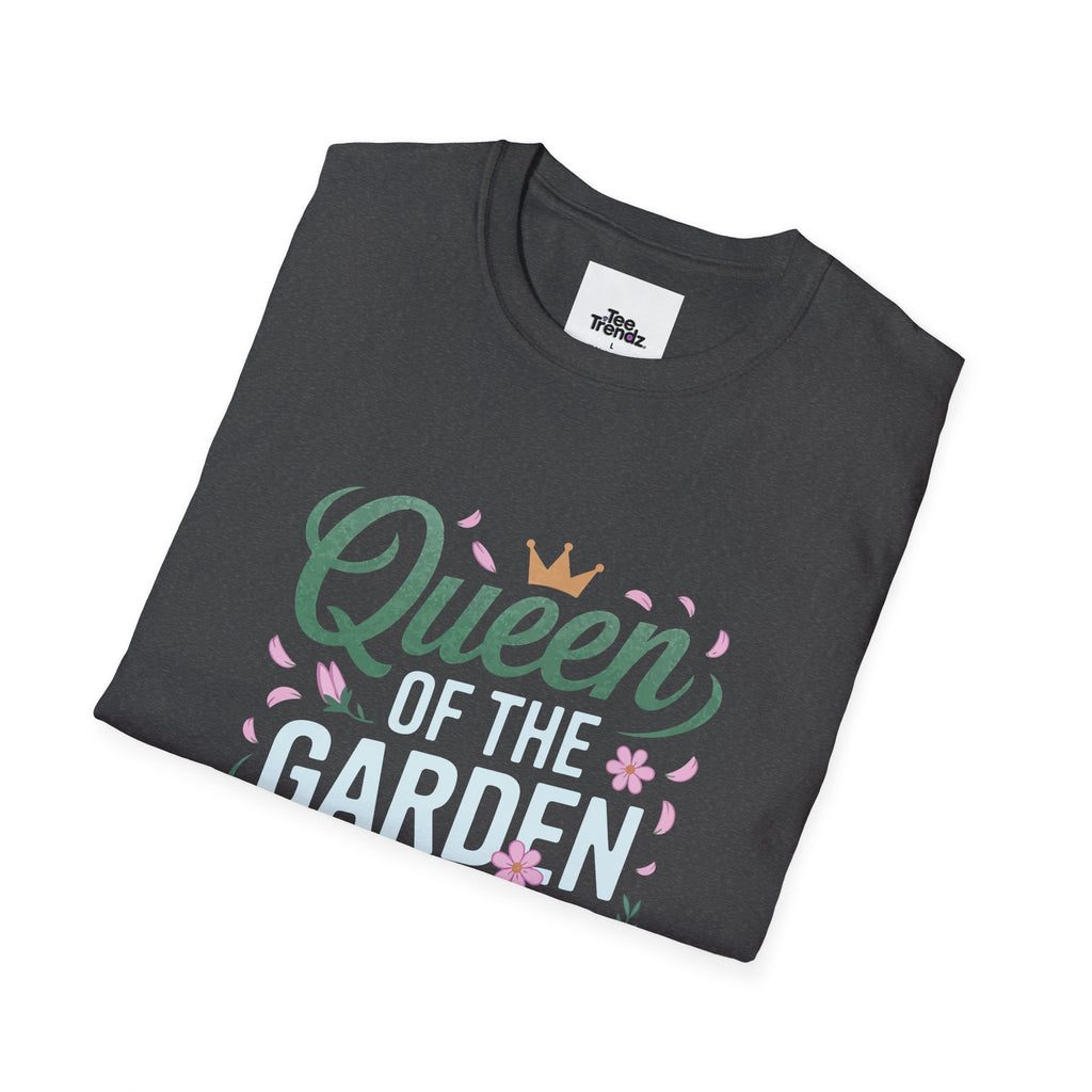 Queen of the Garden T-Shirt — Floral Gardener Gift