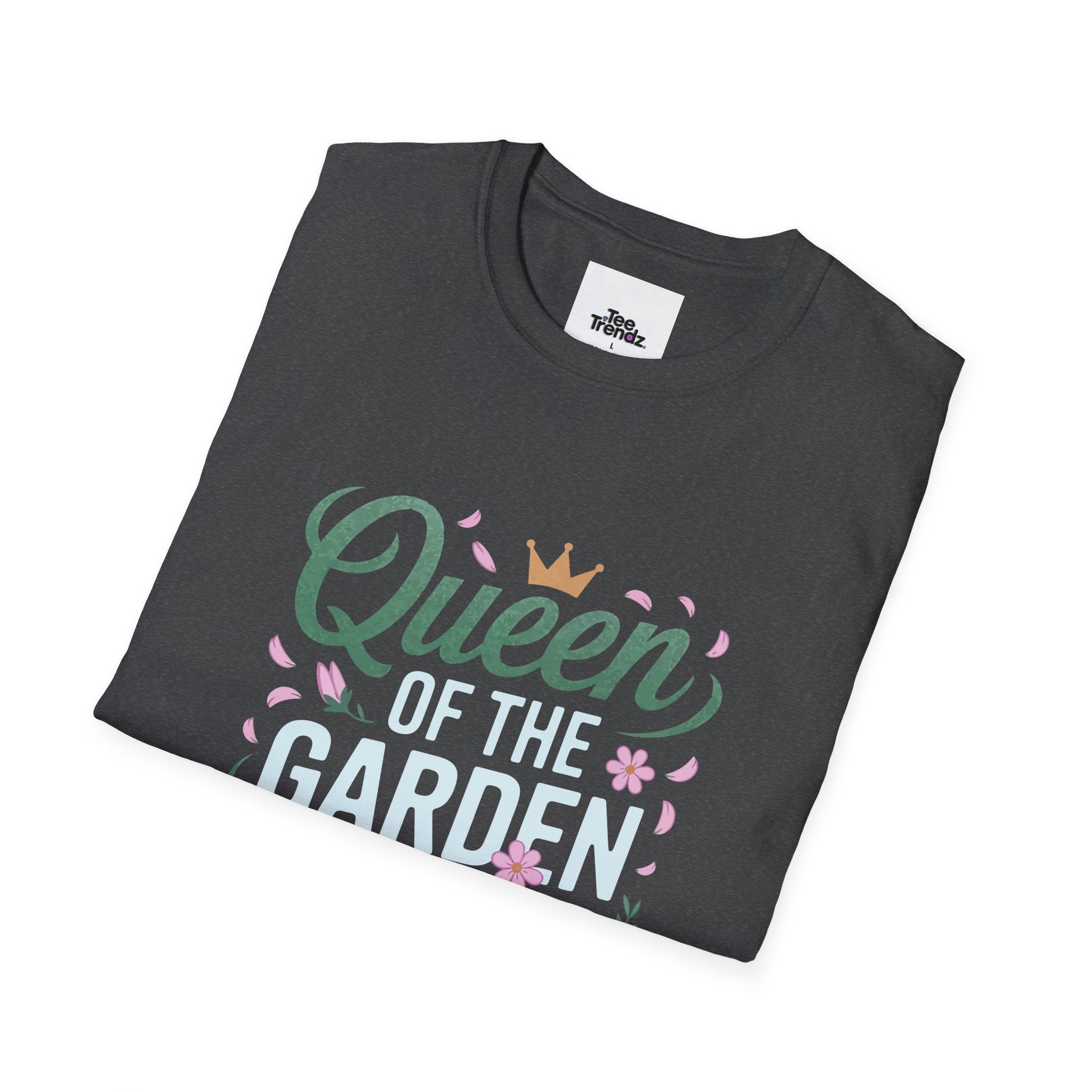 Queen of the Garden T-Shirt — Floral Gardener Gift