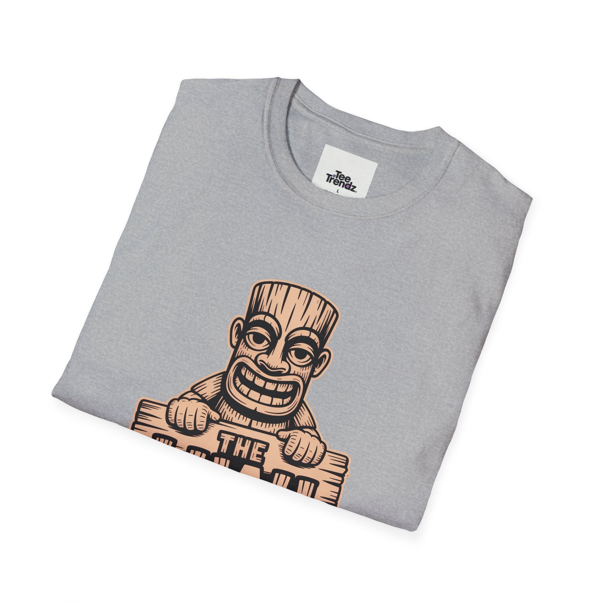 Luau T-Shirt — Vintage Tiki The Luau Graphic Tee (421 N. Rodeo, Beverly Hills)